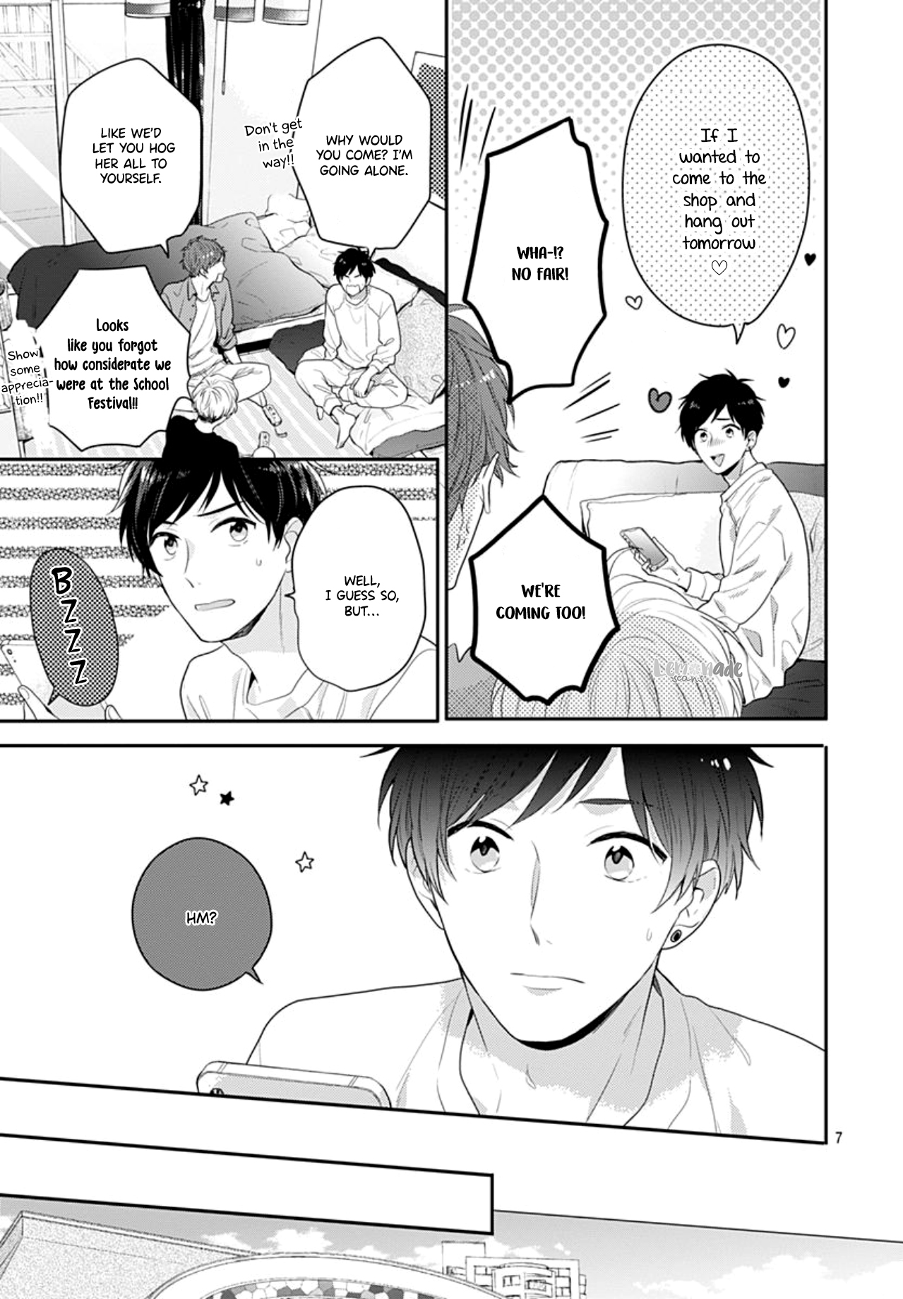 Soko no Koisuru Baitosho-kun Vol. 1 Ch. 4 第9页