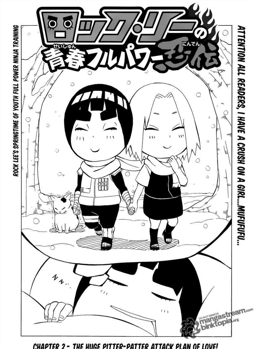 Rock Lee no Seishun Full-Power Ninden The Huge Pitter-Patter Attack Plan of Love! 第1页