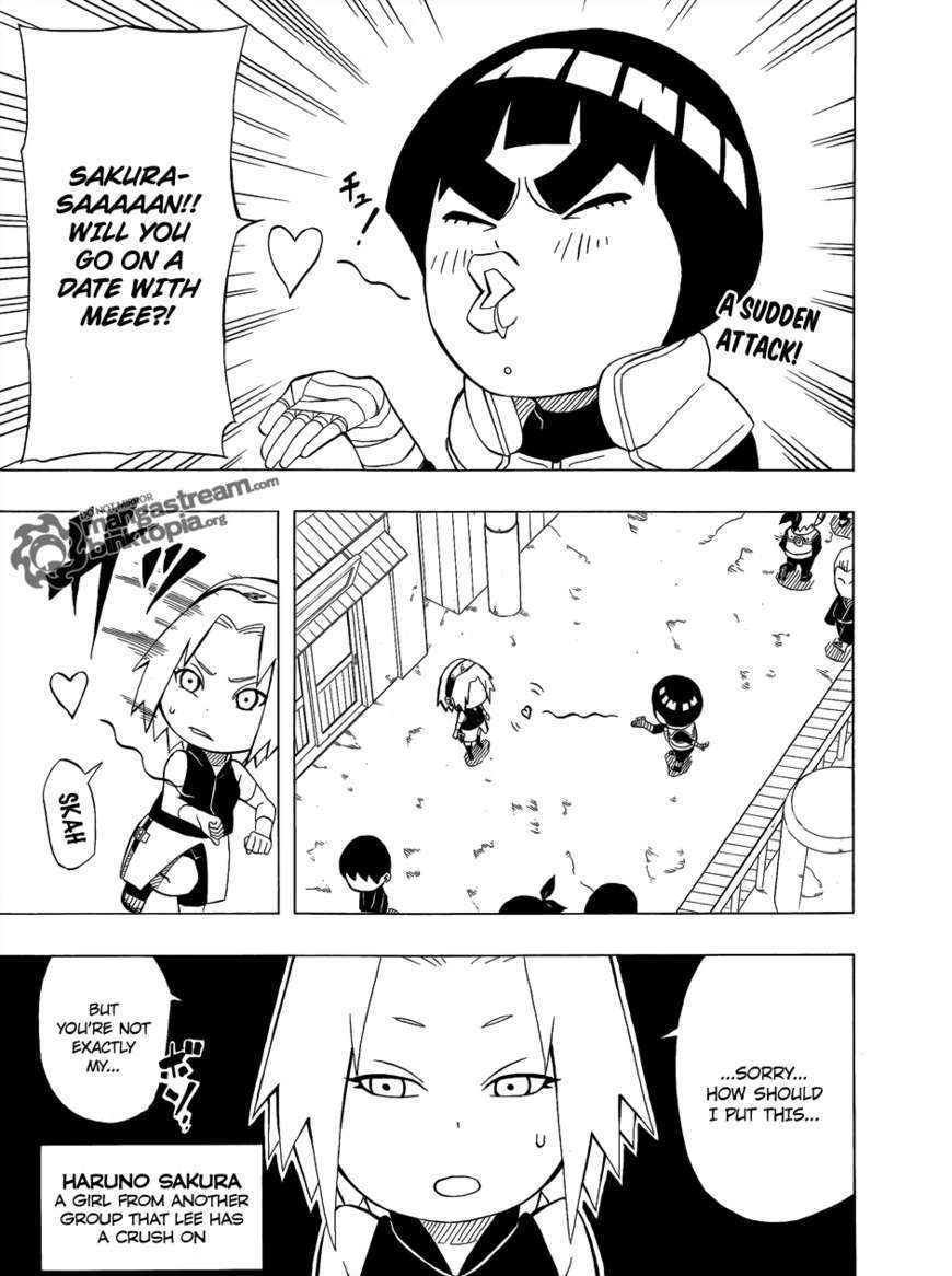Rock Lee no Seishun Full-Power Ninden The Huge Pitter-Patter Attack Plan of Love! 第3页
