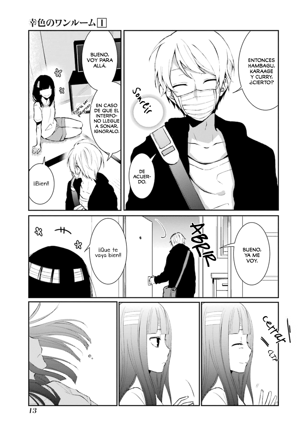 Sachiiro no One Room Capítulo 1.2 第4页