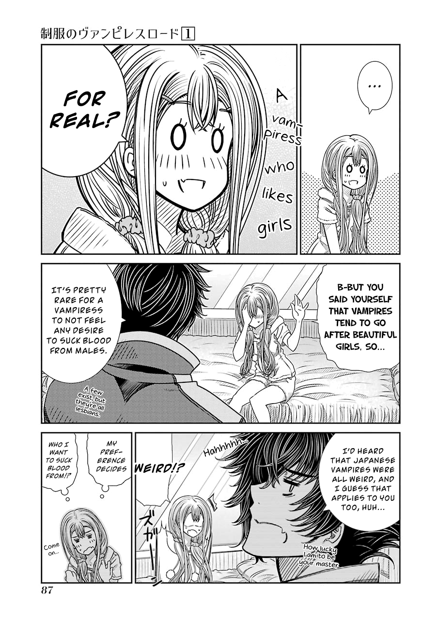 Seifuku no Vampiress Lord Servant of the Daily Lord 第9页