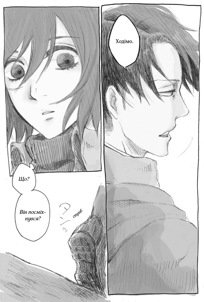Shingeki no Kyojin - Levi and Mikasa Секрет 第10页