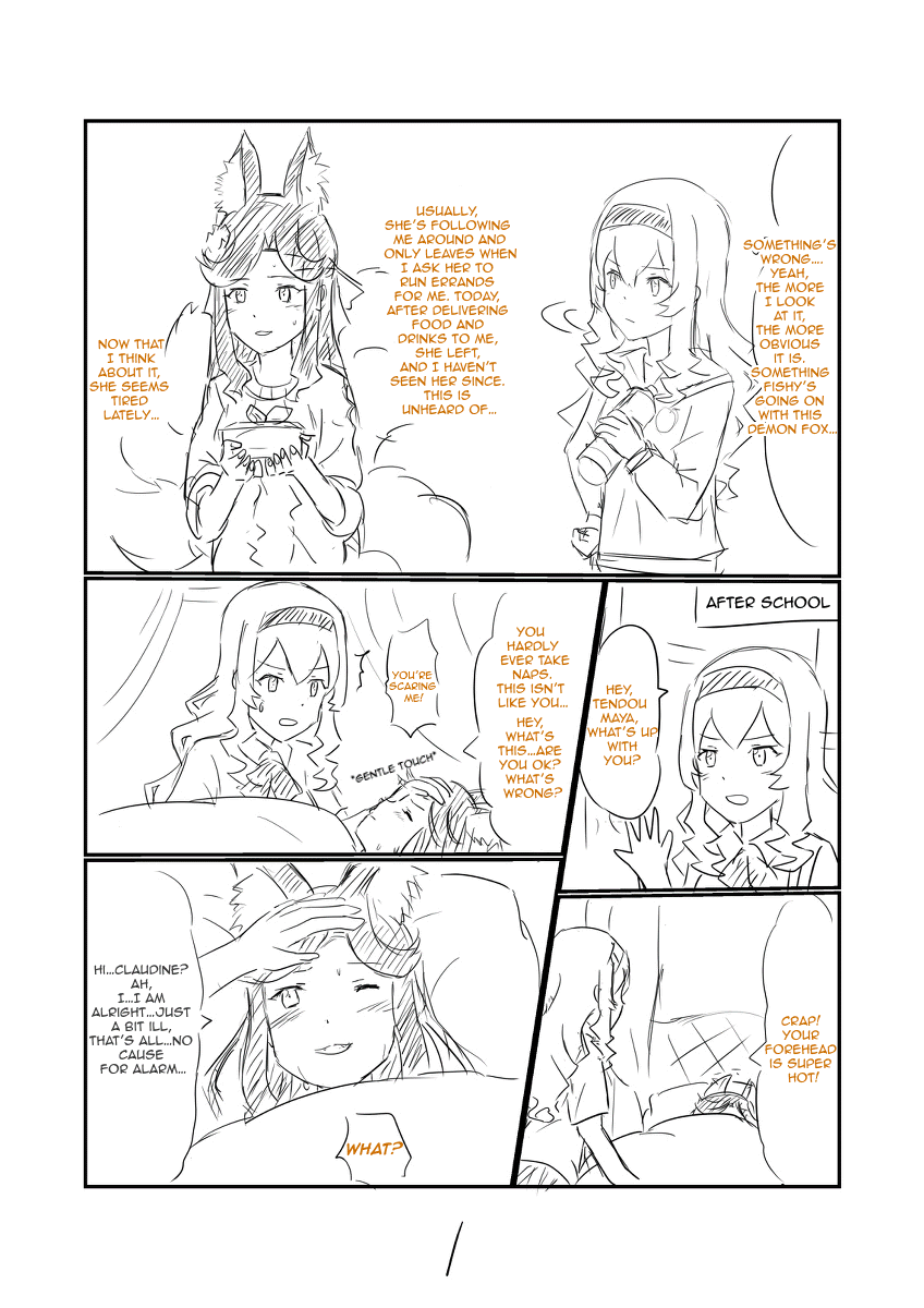 Fox Demon Maya and Human Claudine Ch. 2 第1页