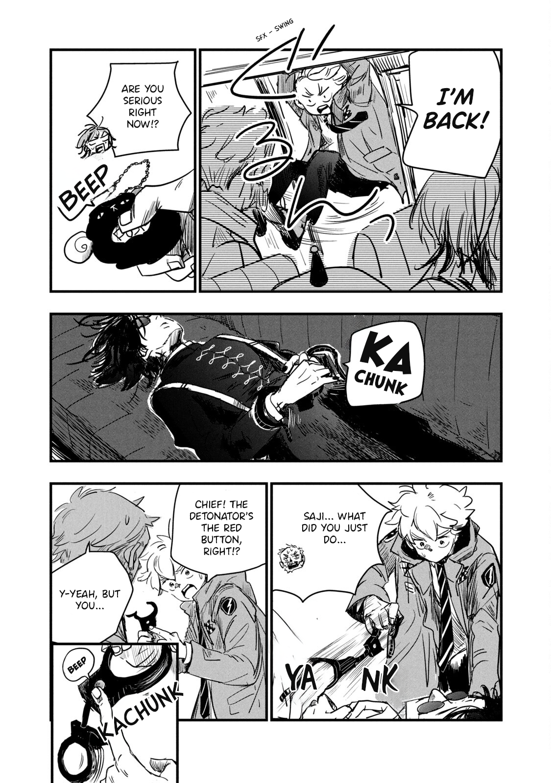 Black Sheep: Choujou Kimitsu Bunsekibu I Can Run Fast, I'll Catch Up 第18页