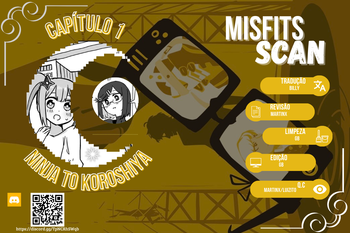 Ninja to Koroshiya no Futarigurashi Cap. 1 第1页