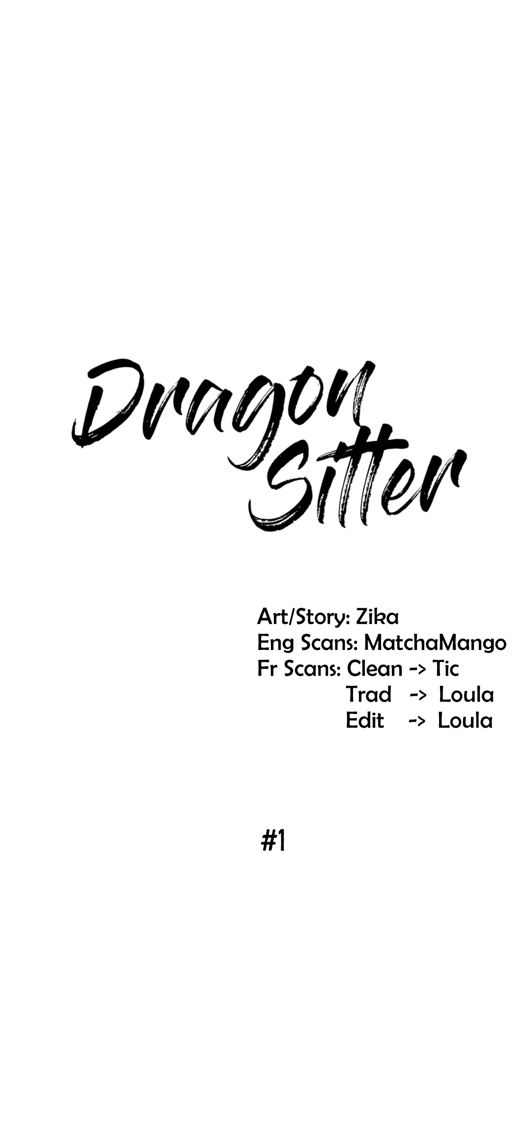 Dragon Sitter Vol. 1 Ch. 1 第1页