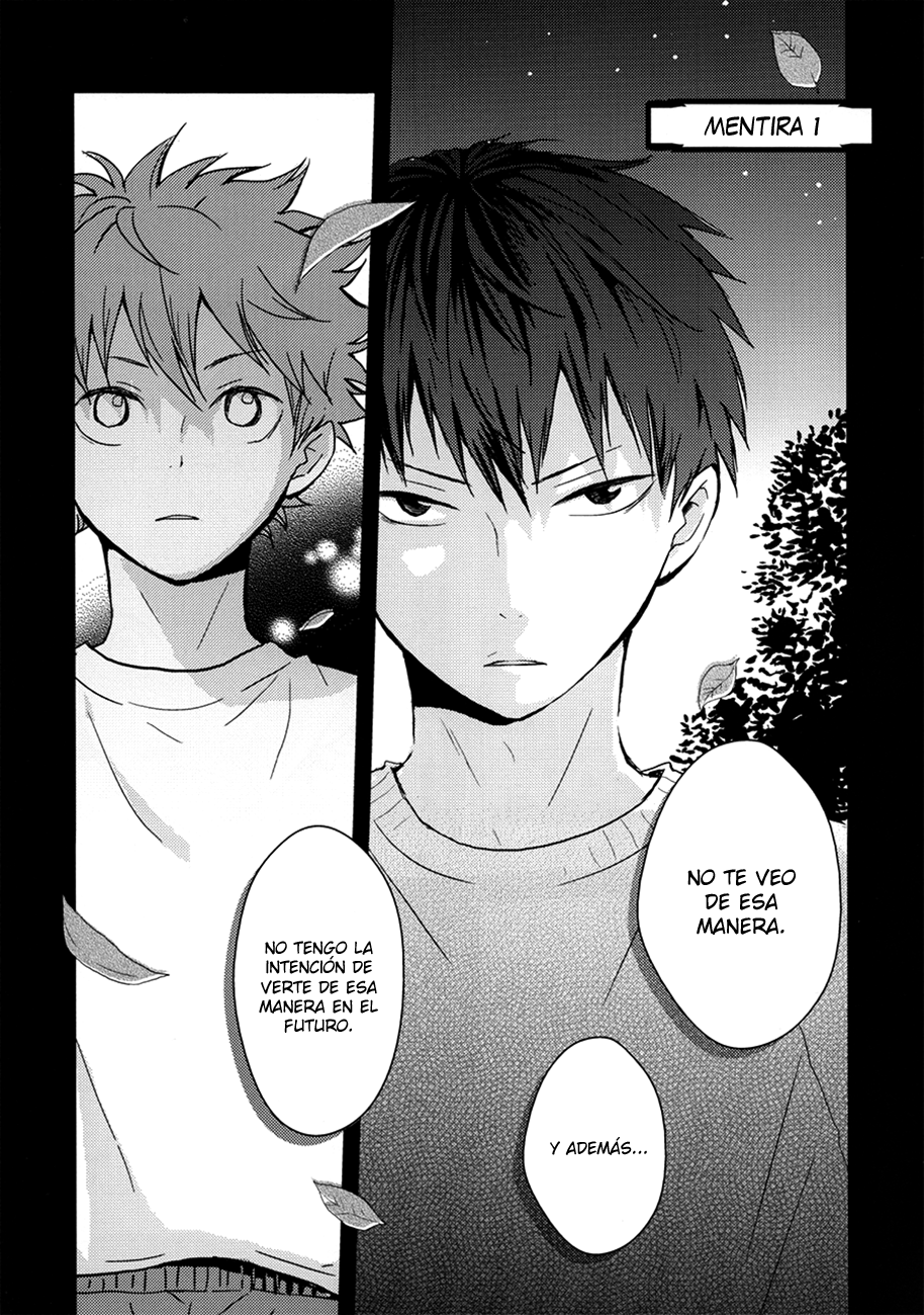 Haikyuu!! - Usotsuki Canon (Doujinshi) 第2页