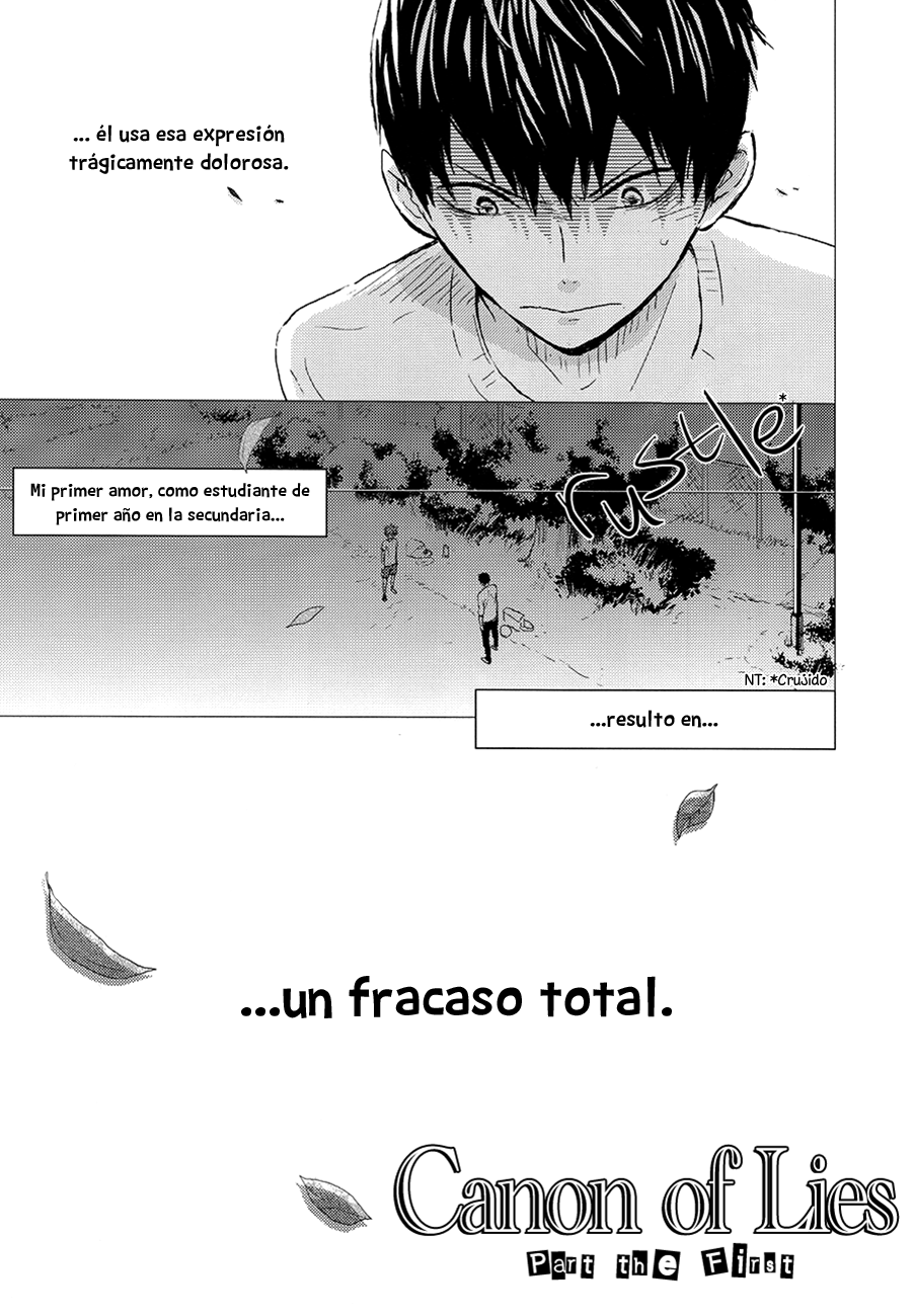 Haikyuu!! - Usotsuki Canon (Doujinshi) 第4页