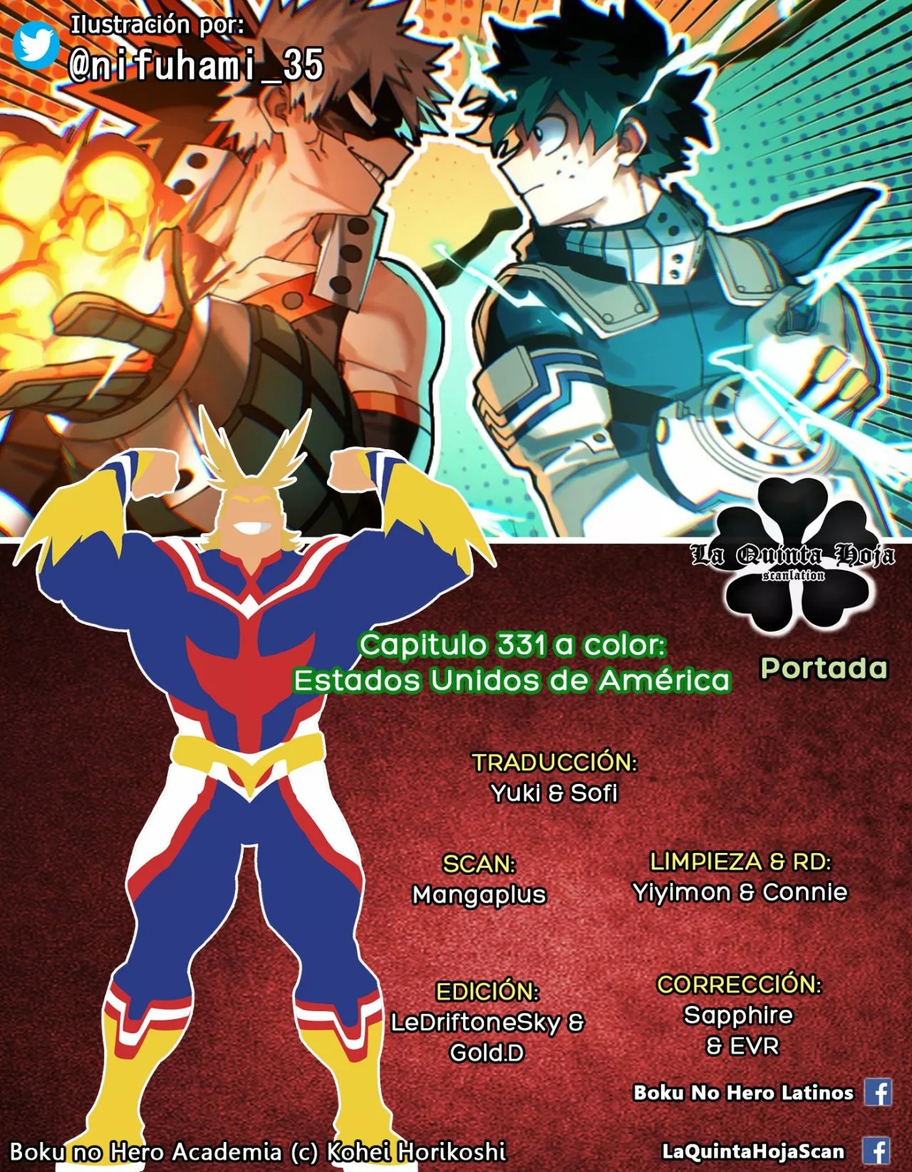Boku no Hero Academia (Fan Colored) Vol. 34 Ch. 331 第2页