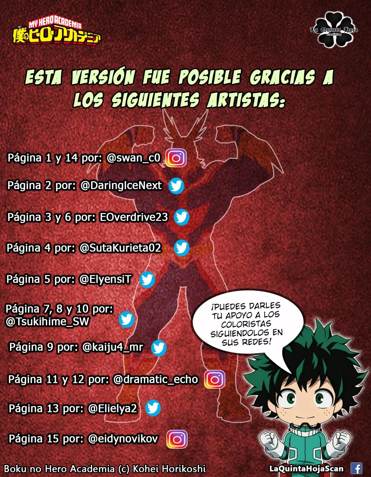 Boku no Hero Academia (Fan Colored) Vol. 34 Ch. 331 第3页