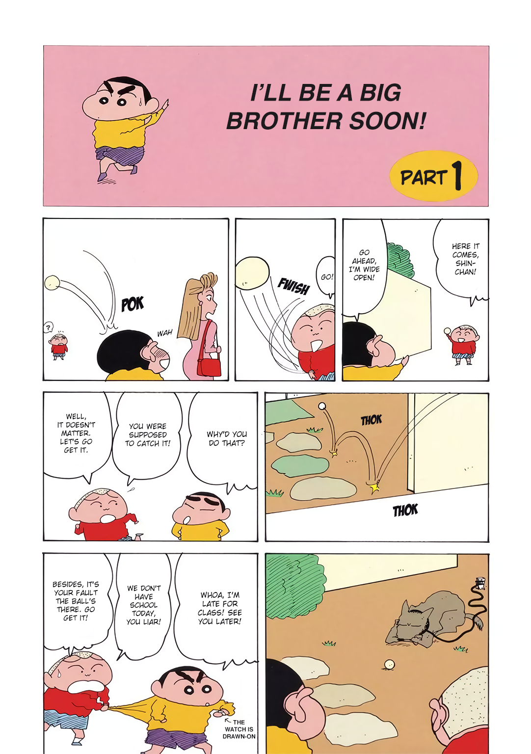 Crayon Shin-chan Part 01 - I'll Be A Big Brother Soon! 第4页