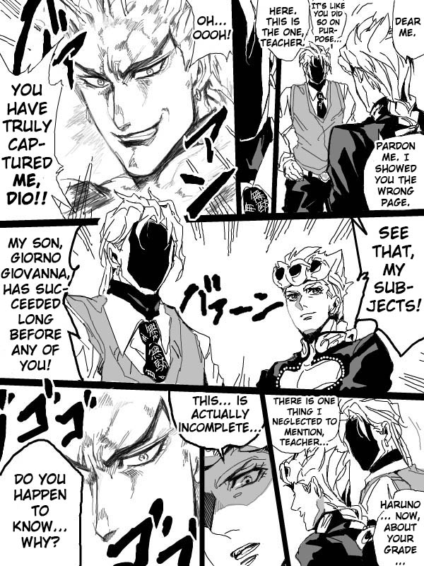 JoJo's Bizarre Adventure - Dio-Tracing (Doujinshi) Oneshot 第12页