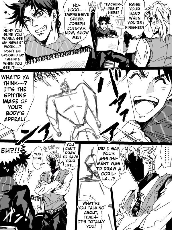 JoJo's Bizarre Adventure - Dio-Tracing (Doujinshi) 第4页