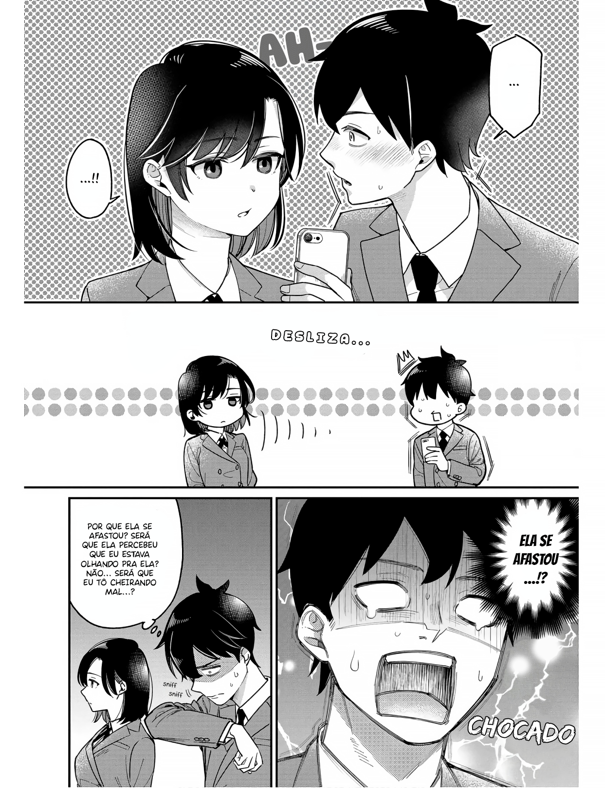 Kimi no Kokoro wo Kanjitai Eu não entendo os sentimentos dela!! 第12页