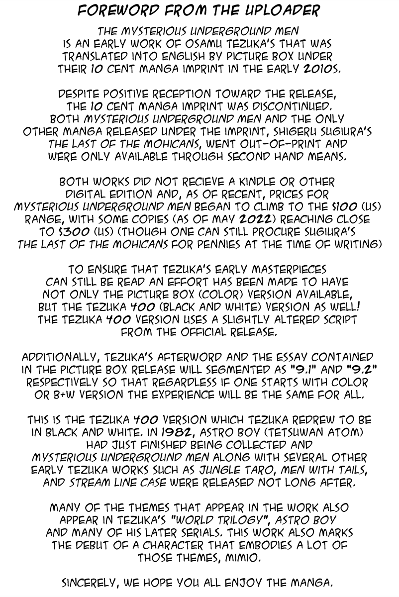 The Mysterious Underground Men 第3页