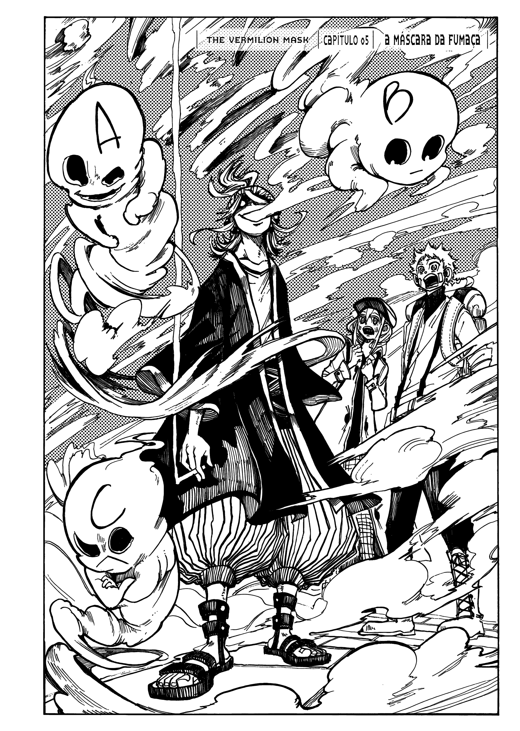 Shuiro no Kamen A Máscara da Fumaça 第3页