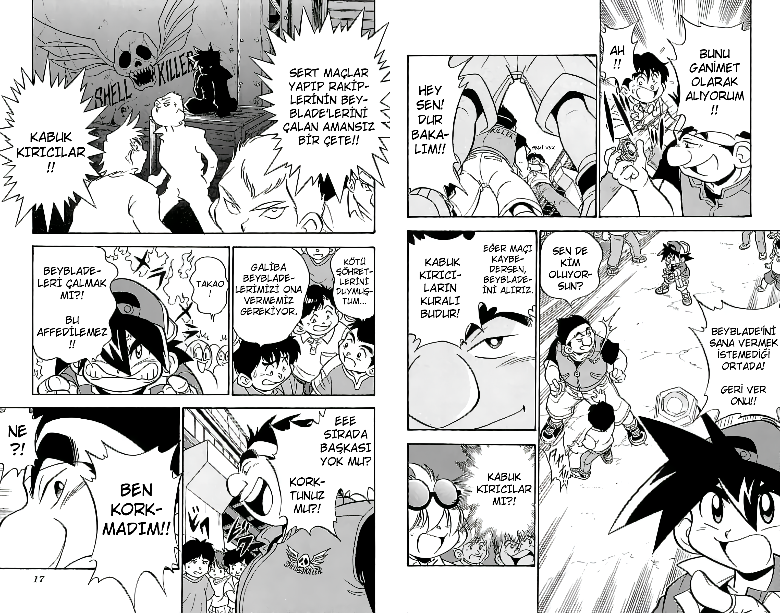 Bakuten Shoot Beyblade Özel Bölüm: Yenilmez Beyblade Oyuncusu 第9页