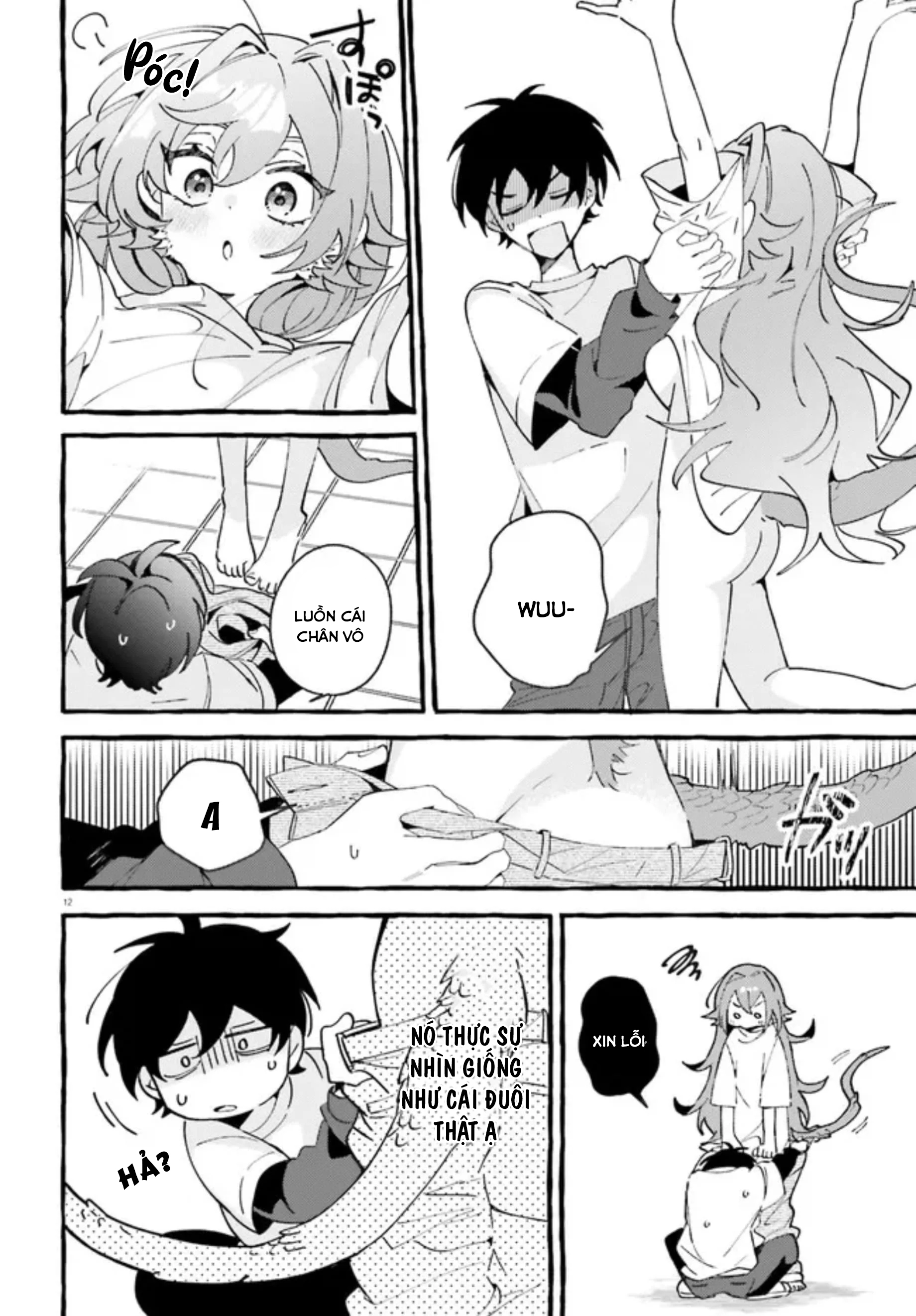 Kimi wa Kawaii Reptile Chap 1: Những loài bò sát có hai chân ư...😵‍💫 第11页