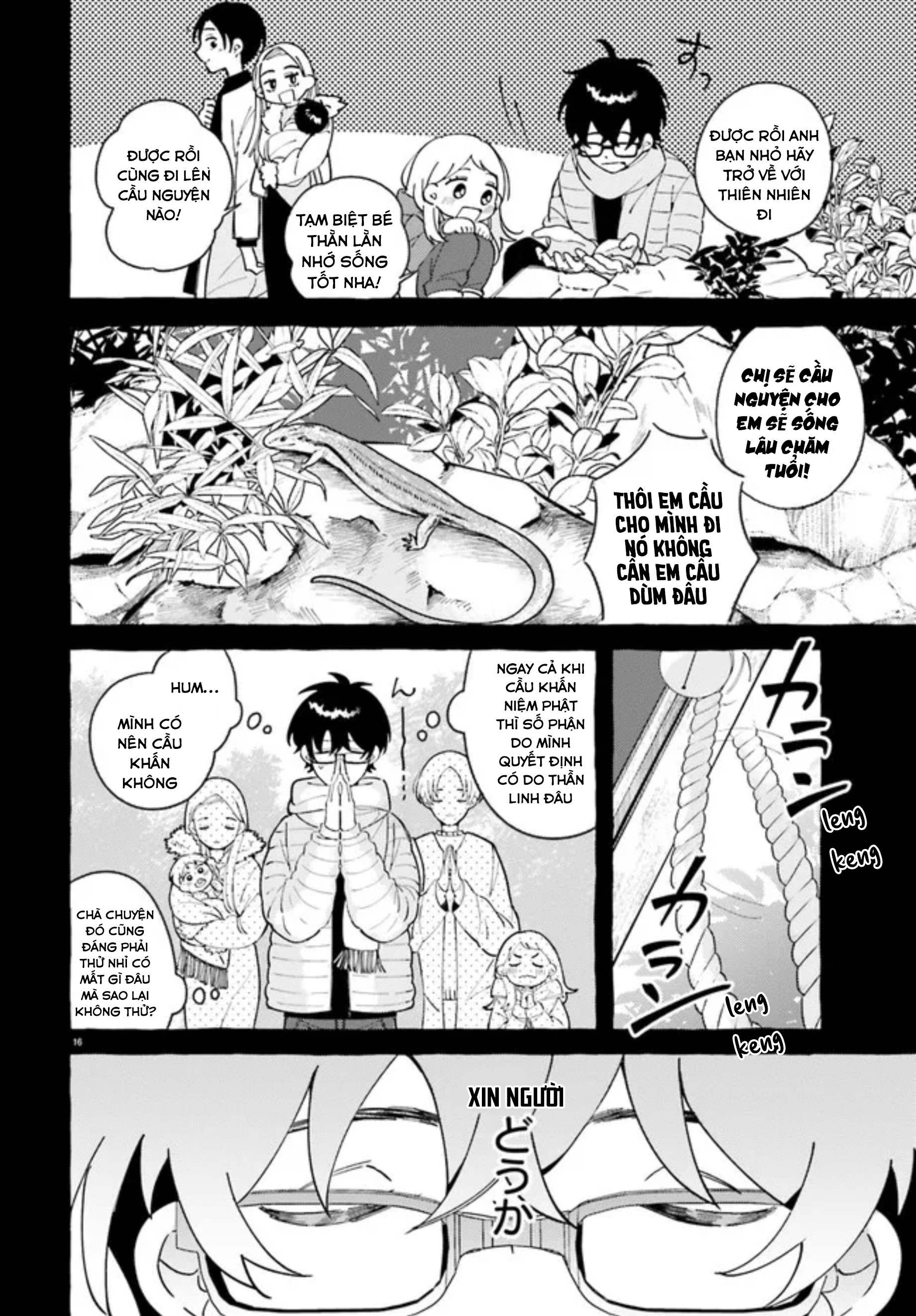 Kimi wa Kawaii Reptile Chap 1: Những loài bò sát có hai chân ư...😵‍💫 第14页