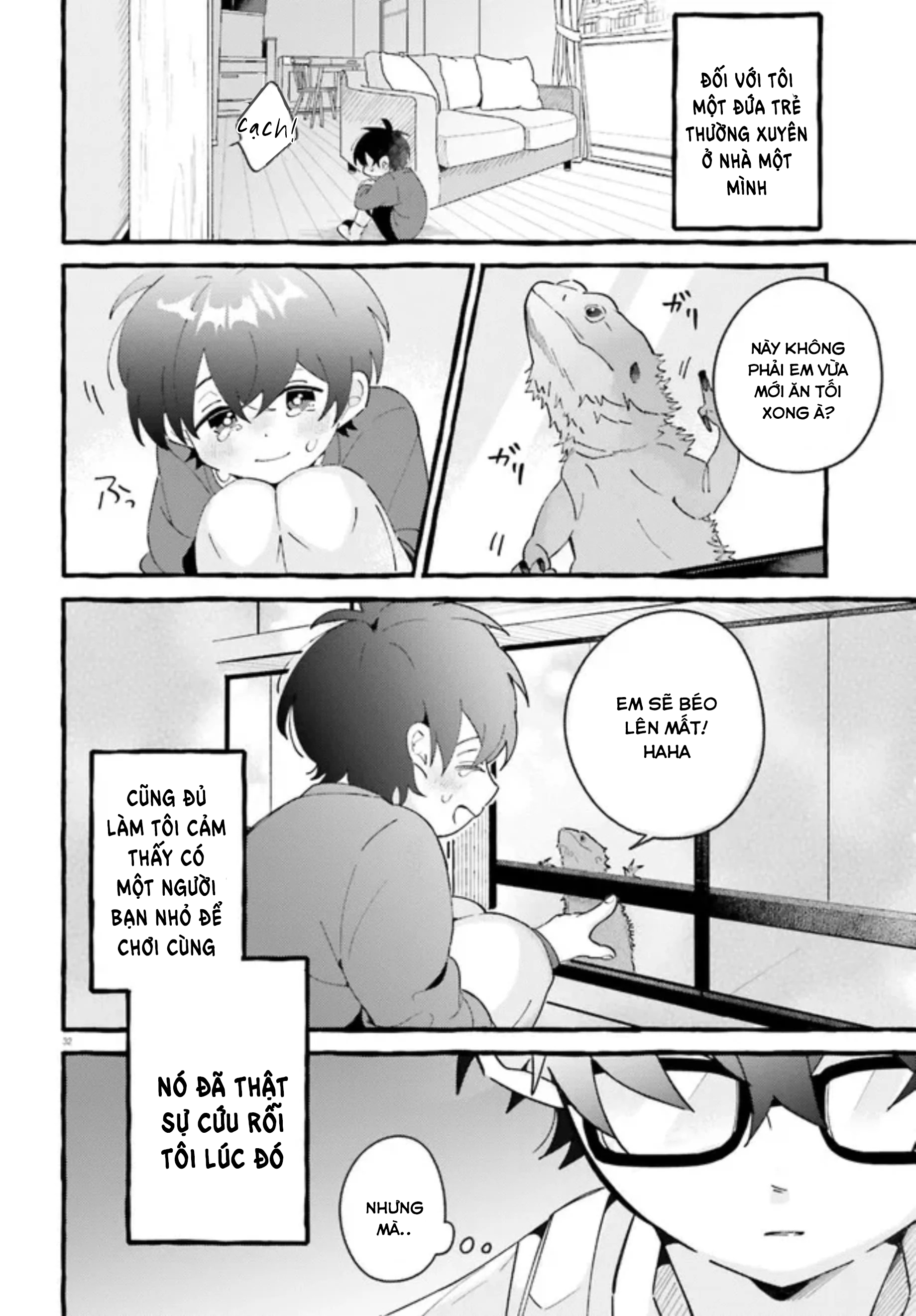 Kimi wa Kawaii Reptile Chap 1: Những loài bò sát có hai chân ư...😵‍💫 第29页