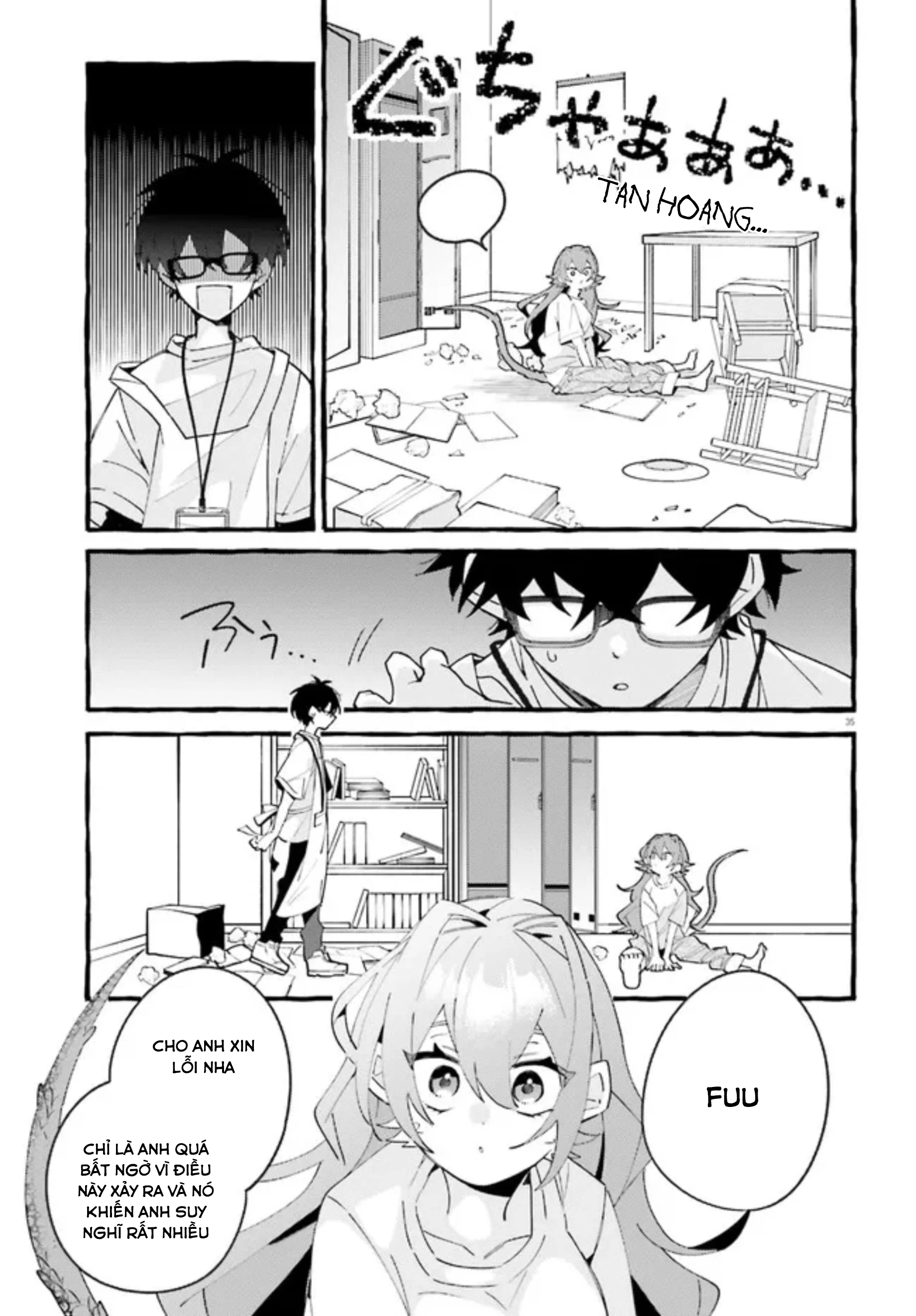 Kimi wa Kawaii Reptile Chap 1: Những loài bò sát có hai chân ư...😵‍💫 第32页
