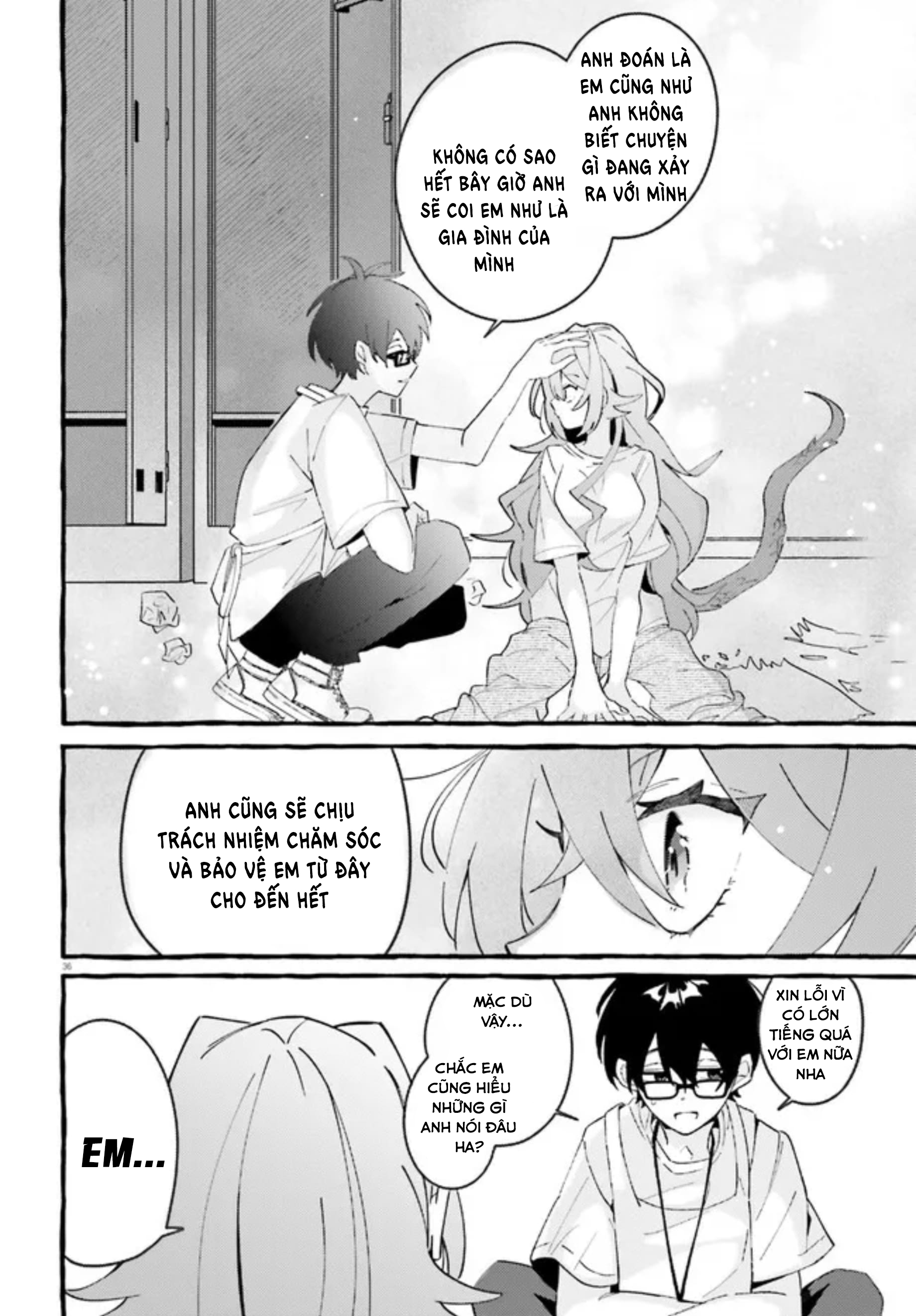 Kimi wa Kawaii Reptile Chap 1: Những loài bò sát có hai chân ư...😵‍💫 第33页