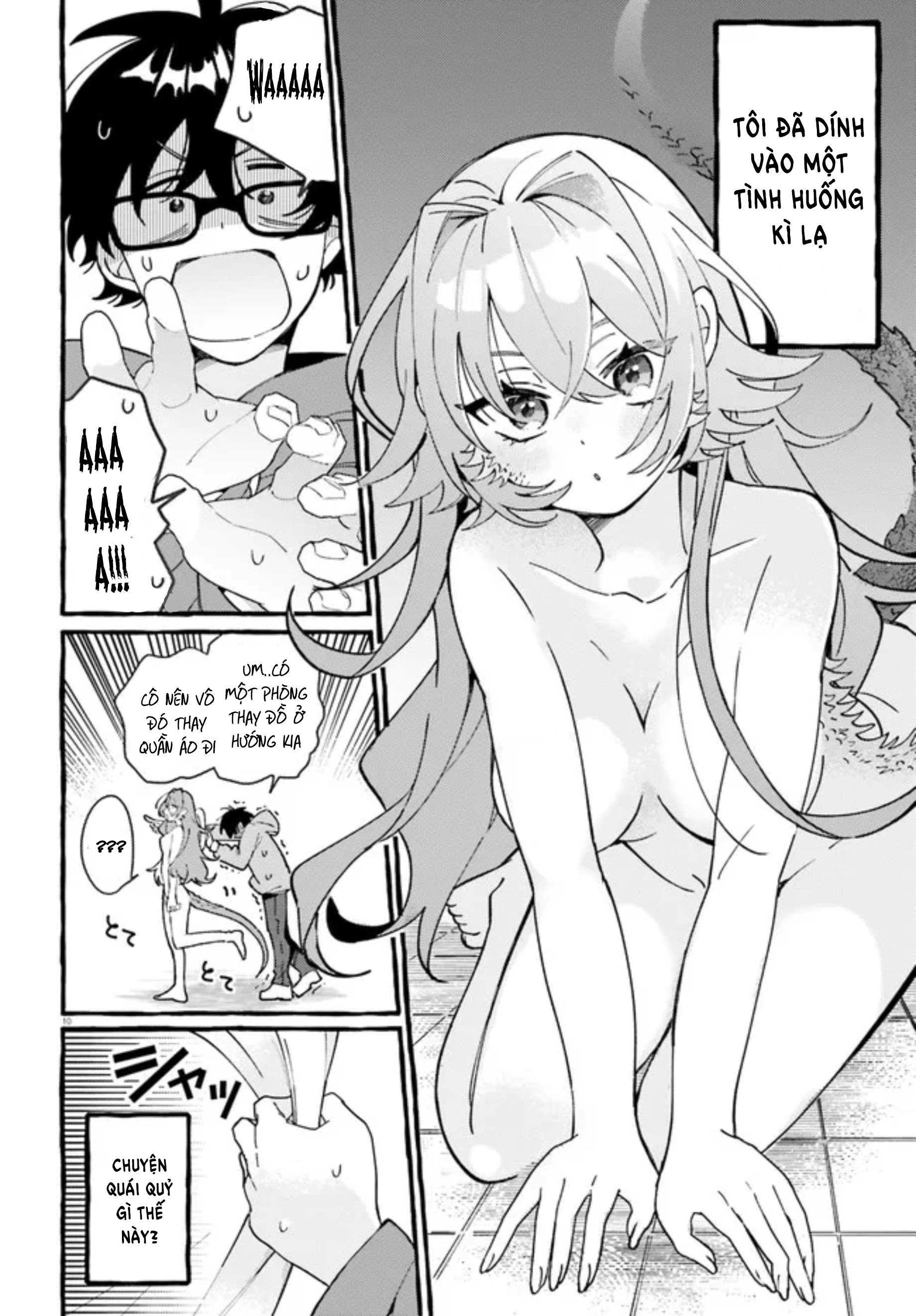 Kimi wa Kawaii Reptile Chap 1: Những loài bò sát có hai chân ư...😵‍💫 第9页