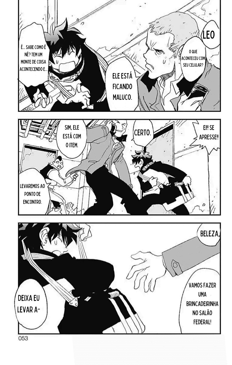 Kekkai Sensen: Back 2 Back Luz, Câmera, Ação! 第50页