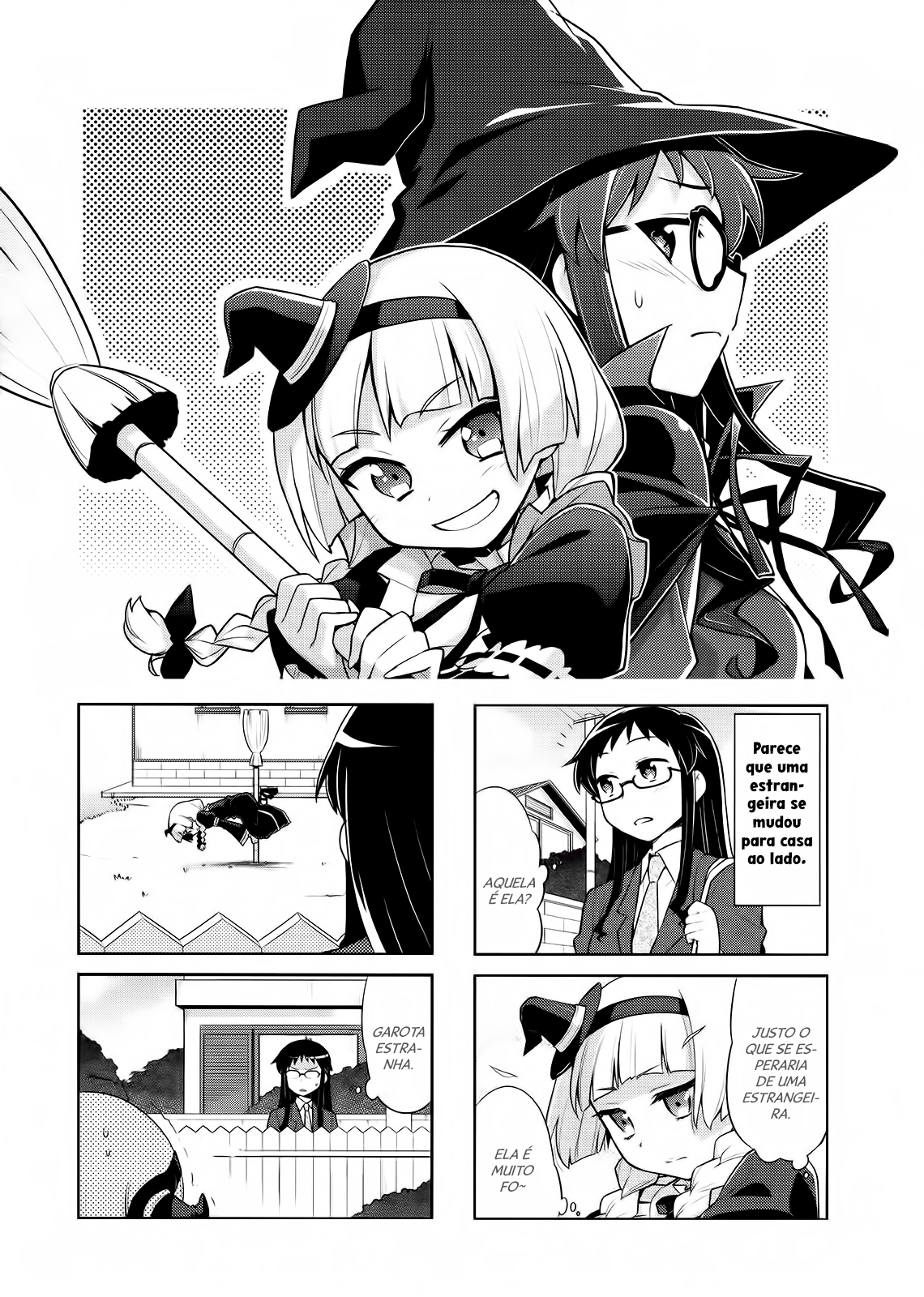 Majyo to Houki to Kurobuchi Megane Vol. 1 Ch. 2 第3页