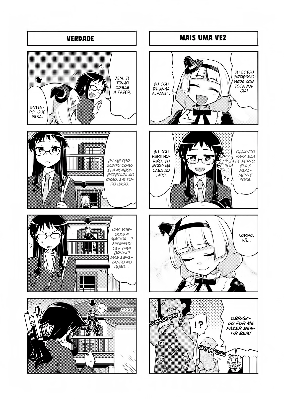 Majyo to Houki to Kurobuchi Megane Vol. 1 Ch. 2 第5页