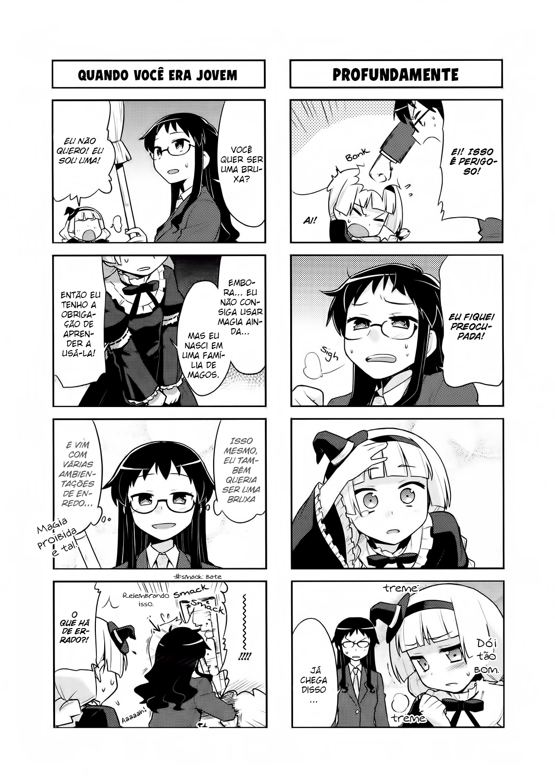 Majyo to Houki to Kurobuchi Megane Vol. 1 Ch. 2 第6页