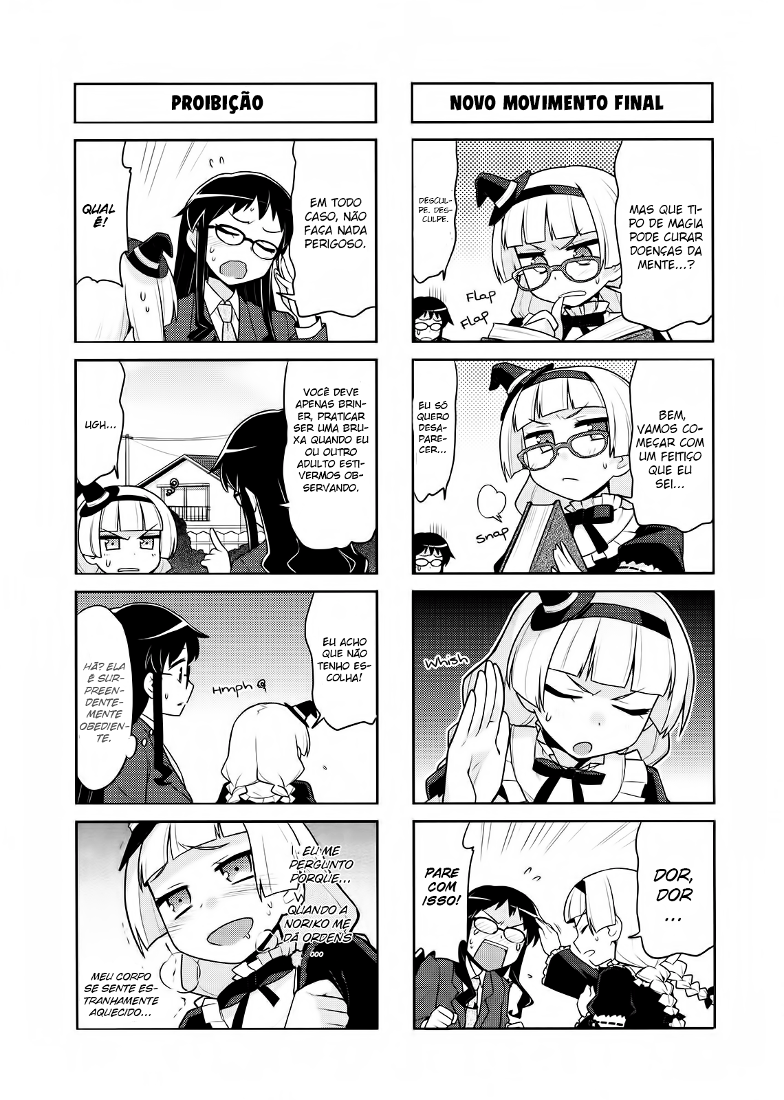 Majyo to Houki to Kurobuchi Megane Vol. 1 Ch. 2 第8页