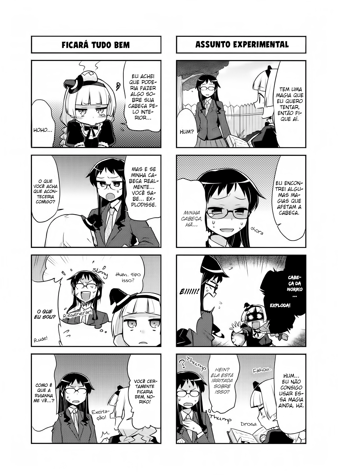 Majyo to Houki to Kurobuchi Megane Vol. 1 Ch. 2 第9页