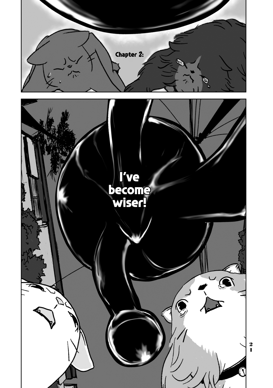 No cats were harmed in this comic. I've become wiser! 第1页