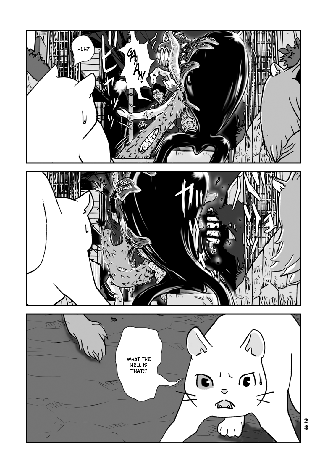 No cats were harmed in this comic. I've become wiser! 第3页