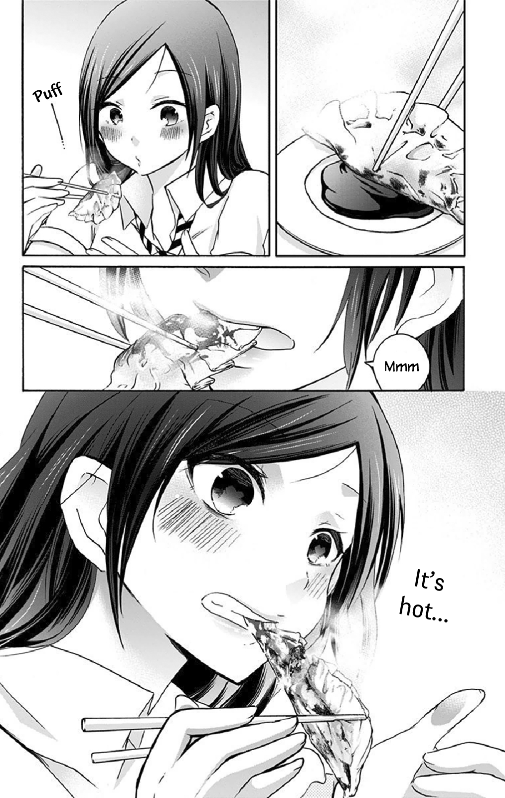 Chihaya-san wa Sono Mama de Ii I can't stop eating 第8页