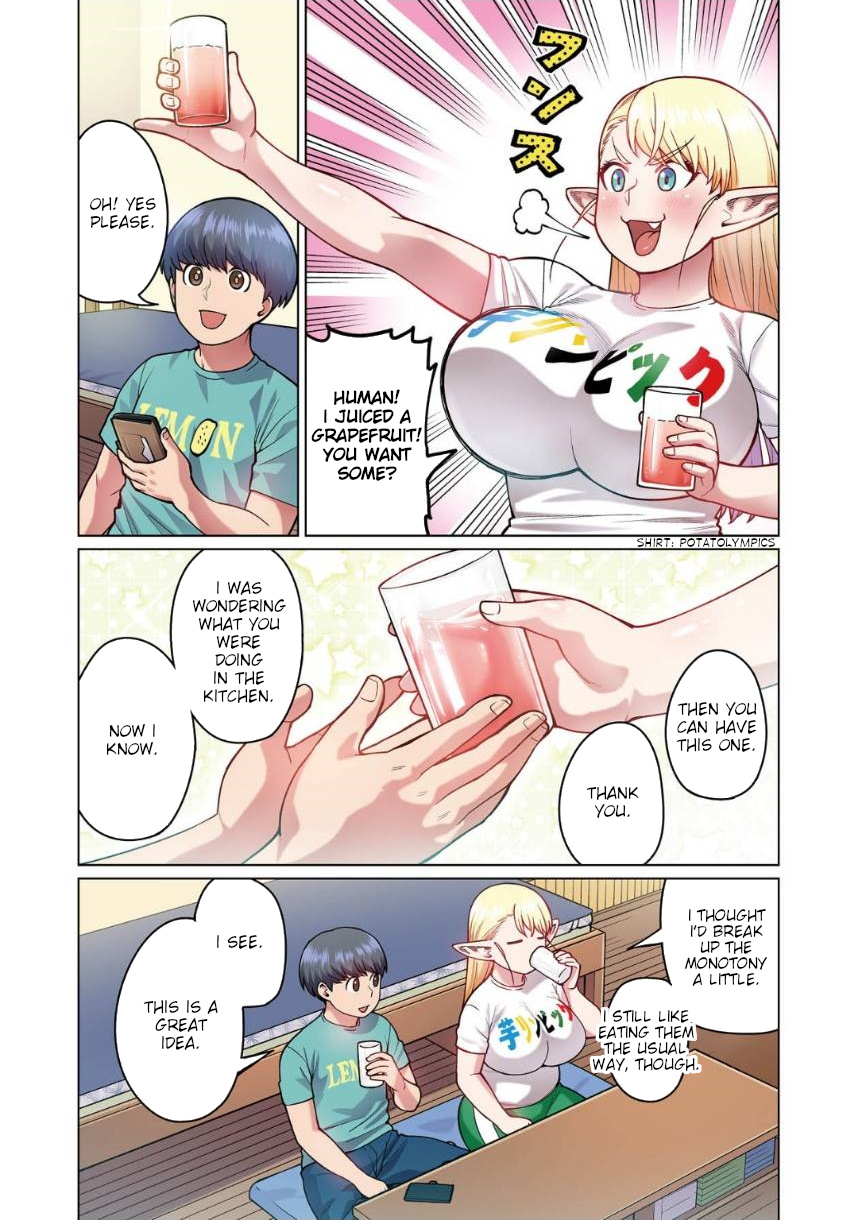Shin Elf-san wa Yaserarenai. (Official Colored) Greedy Flower 第3页