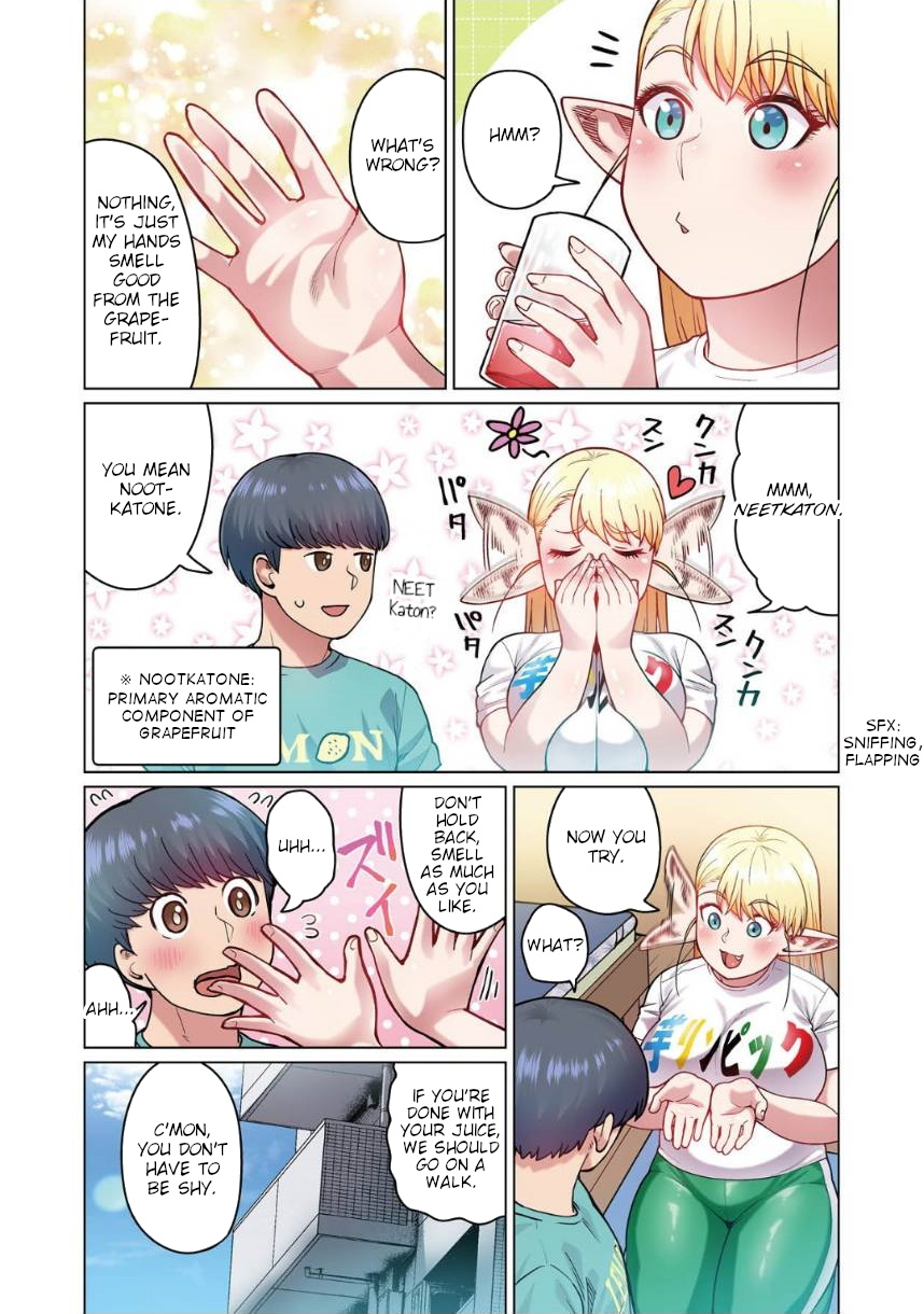 Shin Elf-san wa Yaserarenai. (Official Colored) Greedy Flower 第4页