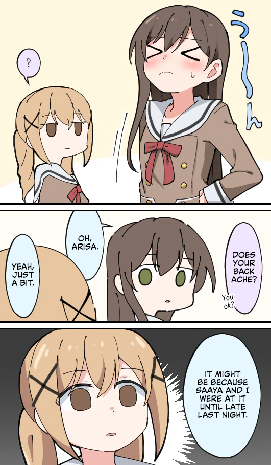 Bang Dream: A Misunderstanding Between Arisa and Tae 第1页