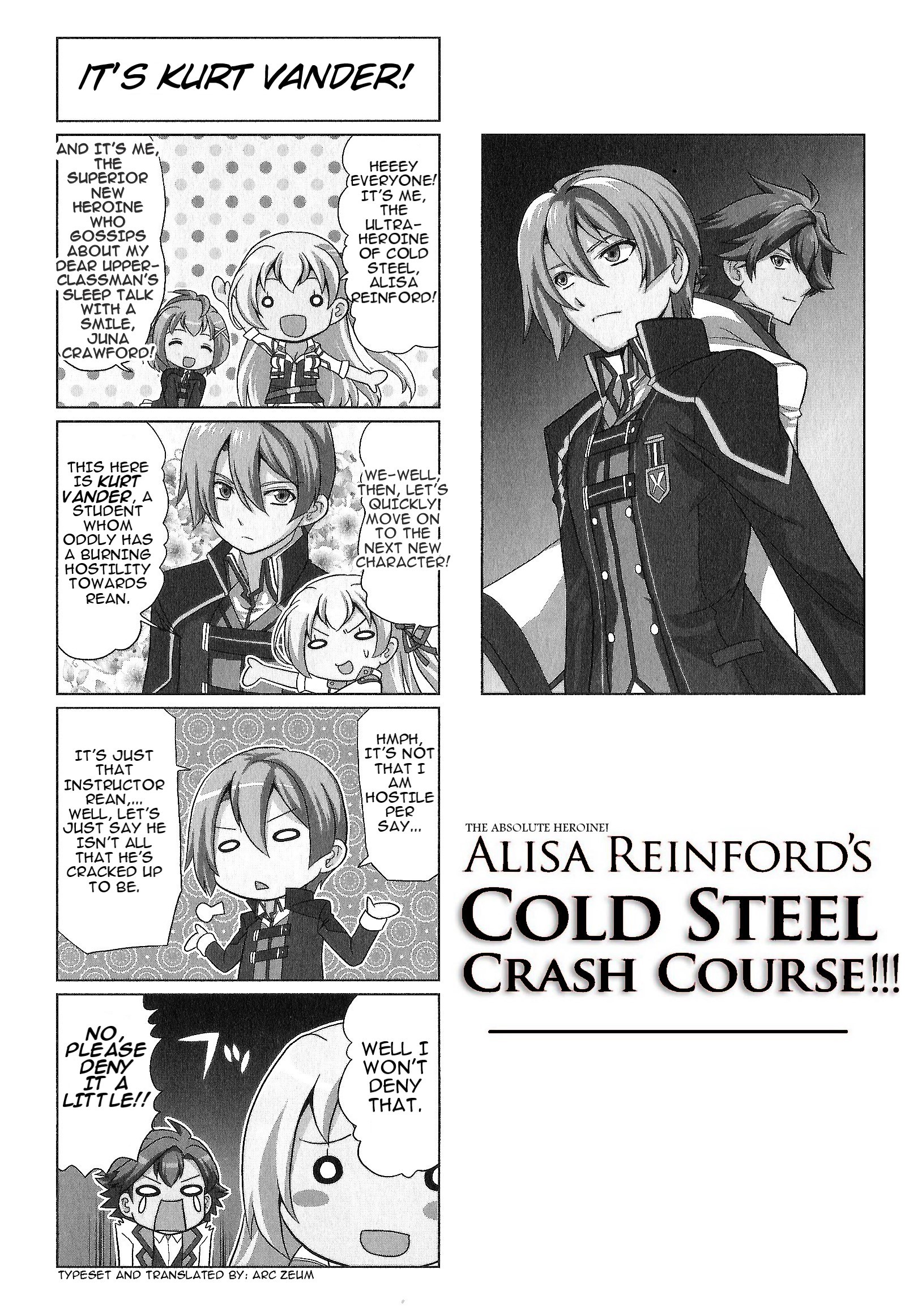 Minna Atsumare! Falcom Gakuen The Absolute Heroine Alisa Reinford's Cold Steel Crash Course!!! 第3页