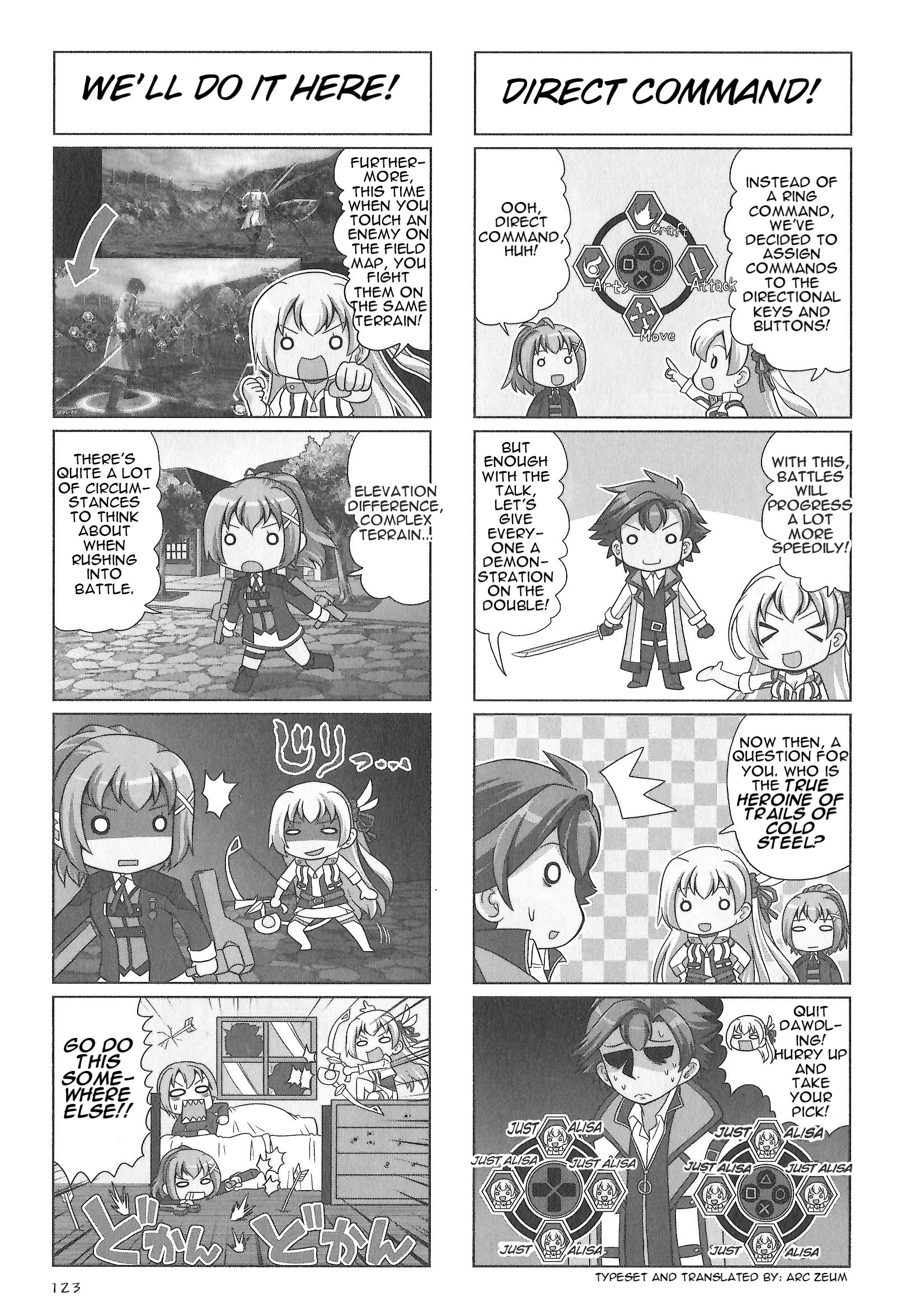 Minna Atsumare! Falcom Gakuen The Absolute Heroine Alisa Reinford's Cold Steel Crash Course!!! 第4页