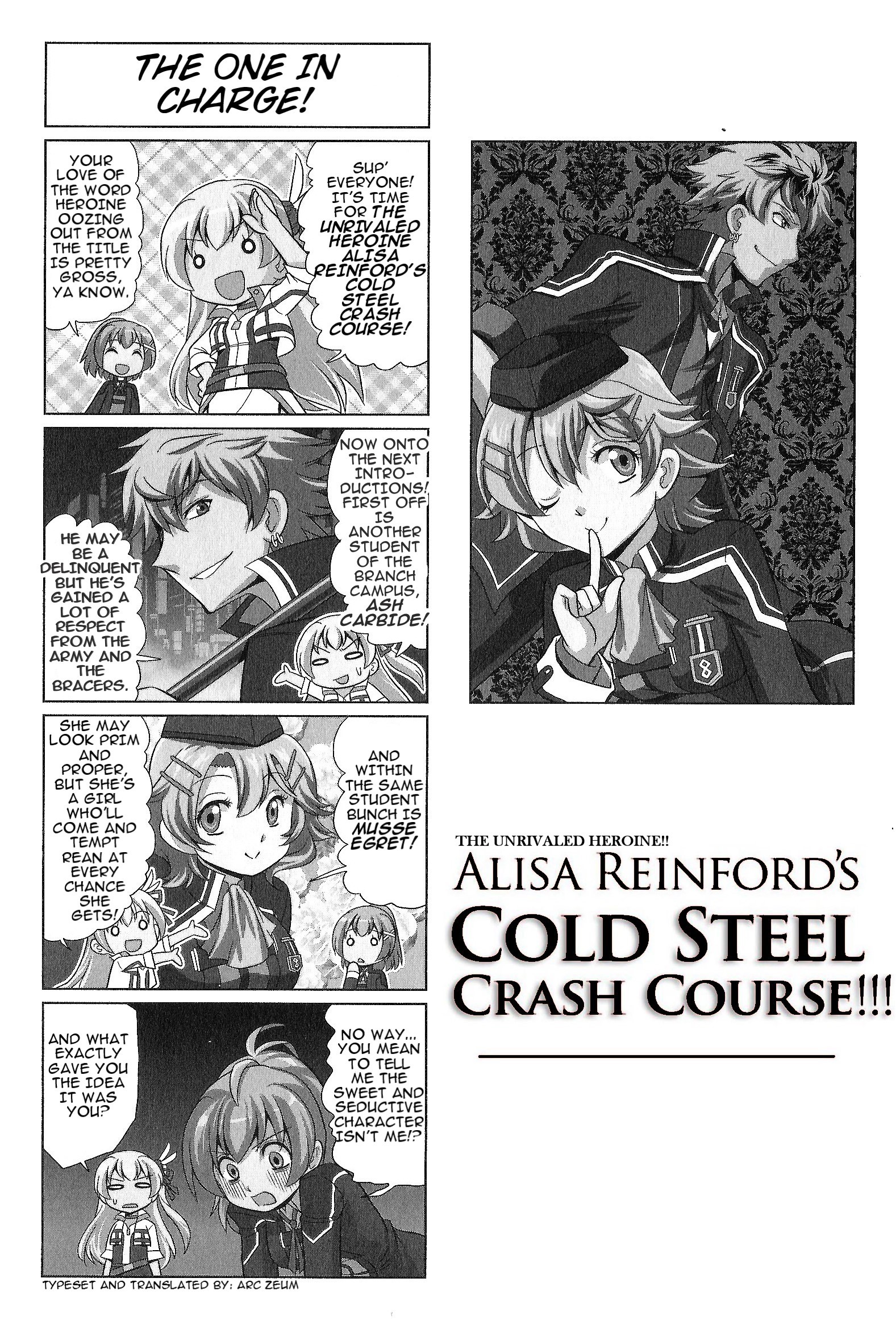 Minna Atsumare! Falcom Gakuen The Absolute Heroine Alisa Reinford's Cold Steel Crash Course!!! 第5页