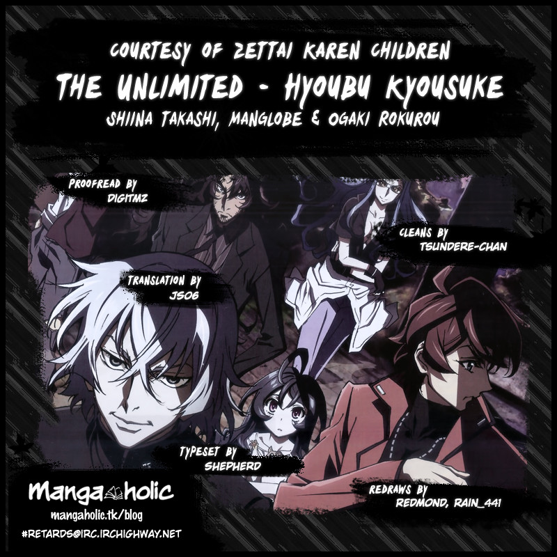 Zettai Karen Children: THE UNLIMITED - Hyoubu Kyousuke Паранормальный Побег (Часть 1) 第2页