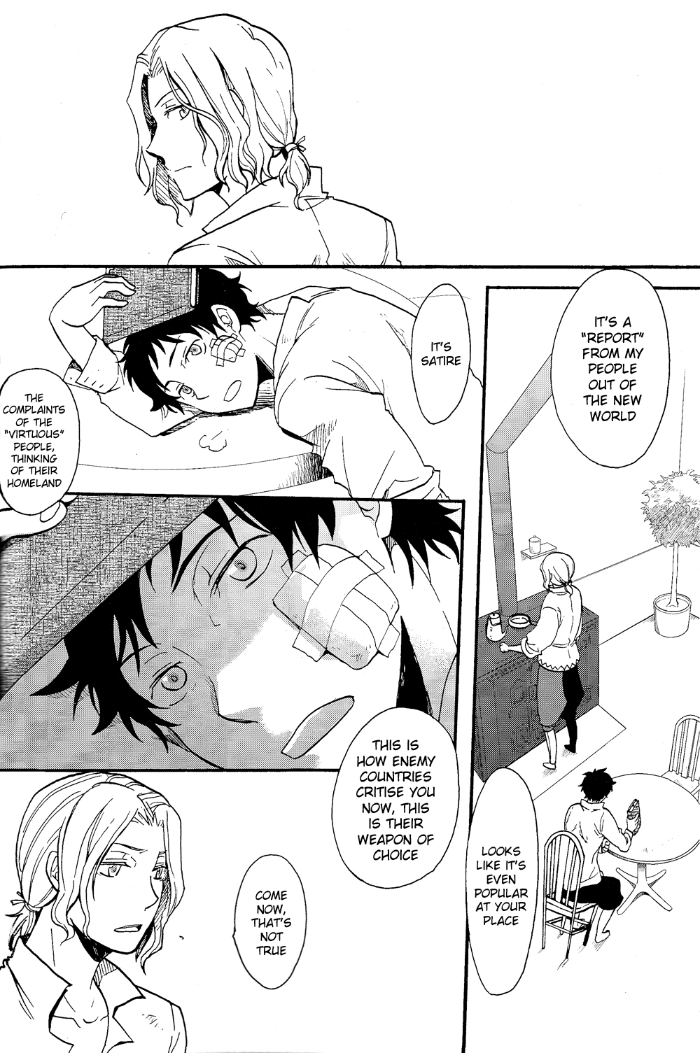 Hetalia - Besame Mucho (Doujinshi) Leyenda Negra 第3页