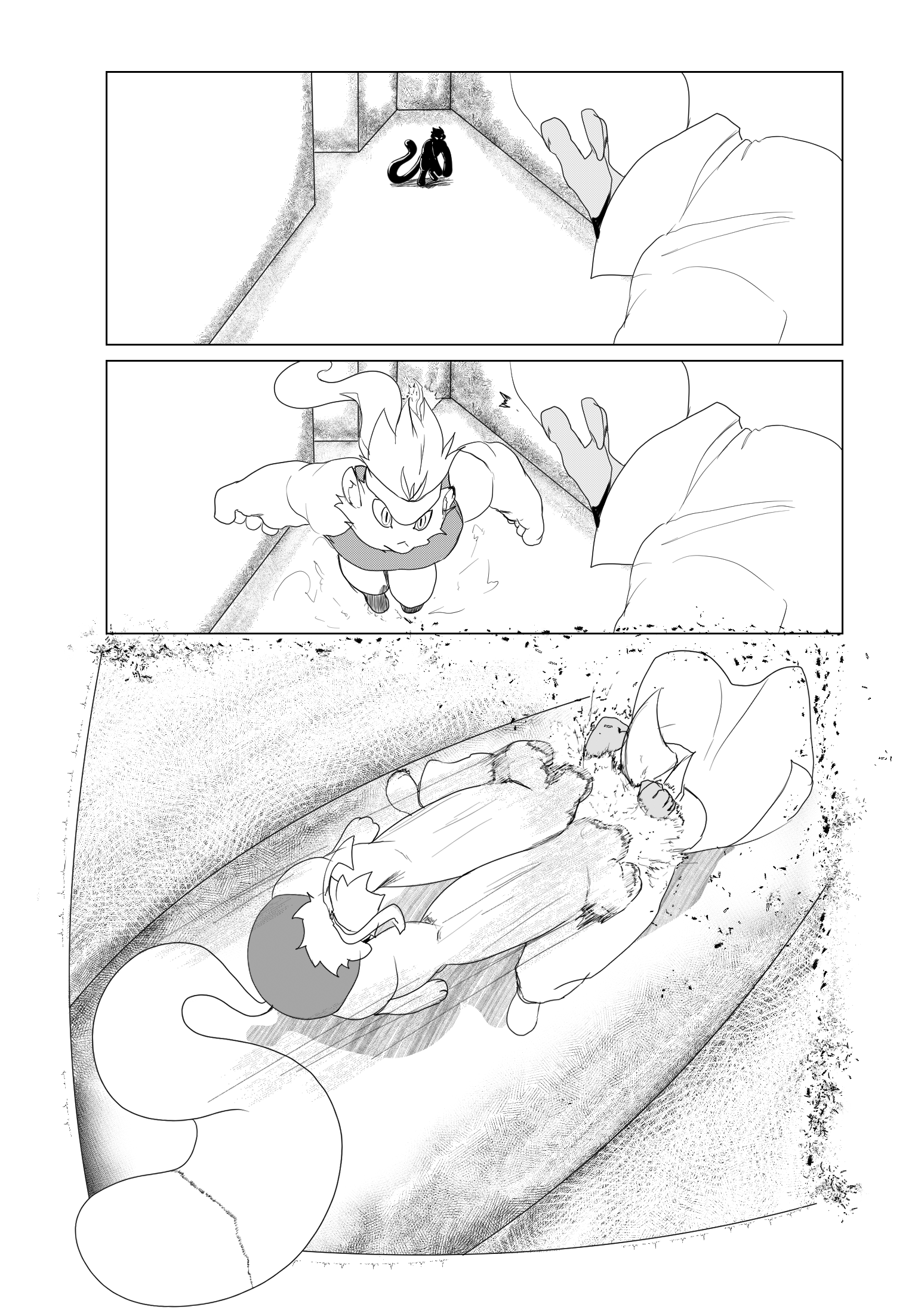 swords & waifus wordless manga award entry the bodyguard 第13页