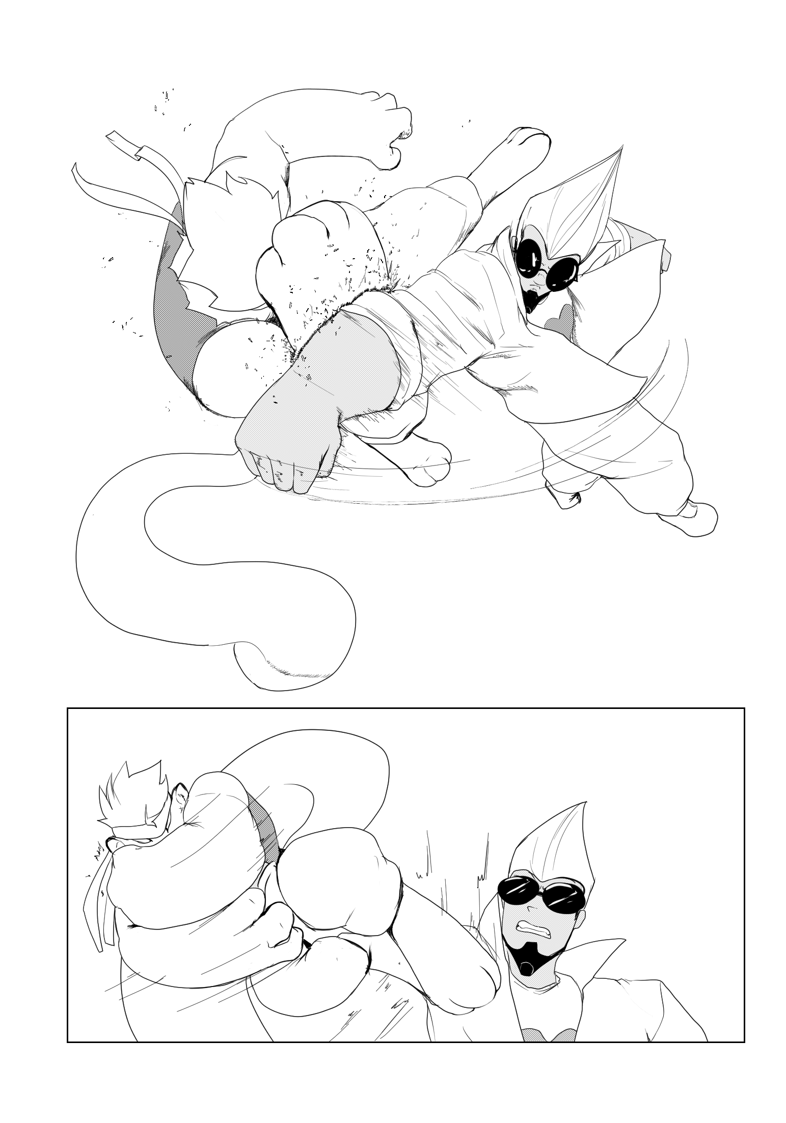 swords & waifus wordless manga award entry the bodyguard 第10页