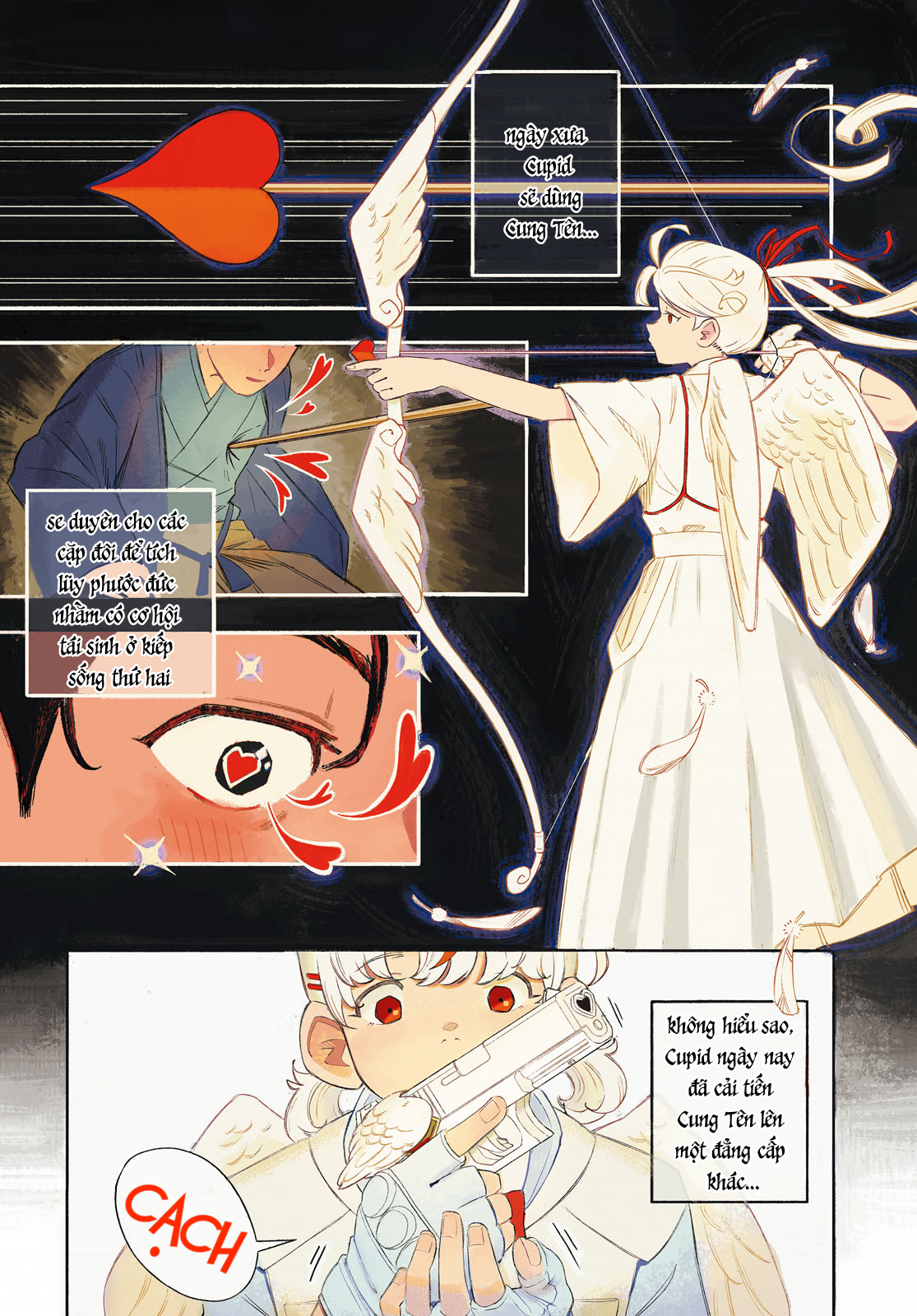 Love Bullet Cupid giải quyết vấn đề nan giải về Tam Giác Tình Yêu 第3页