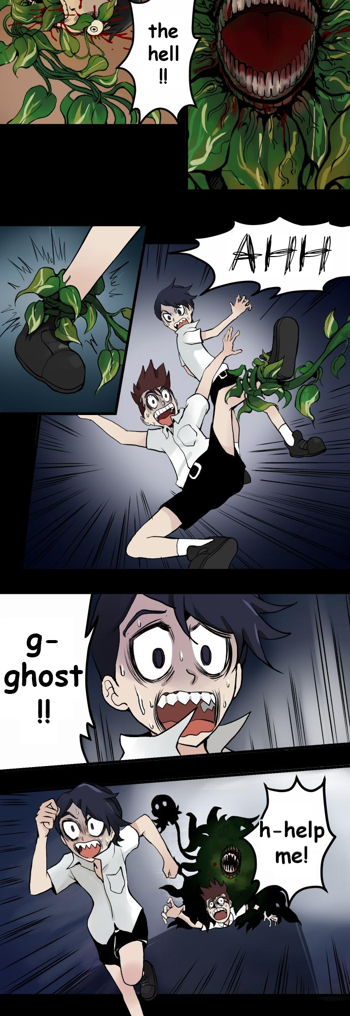 Maze: The After School Horror Story (Web Comic) Golden Pothos (end half) 第5页