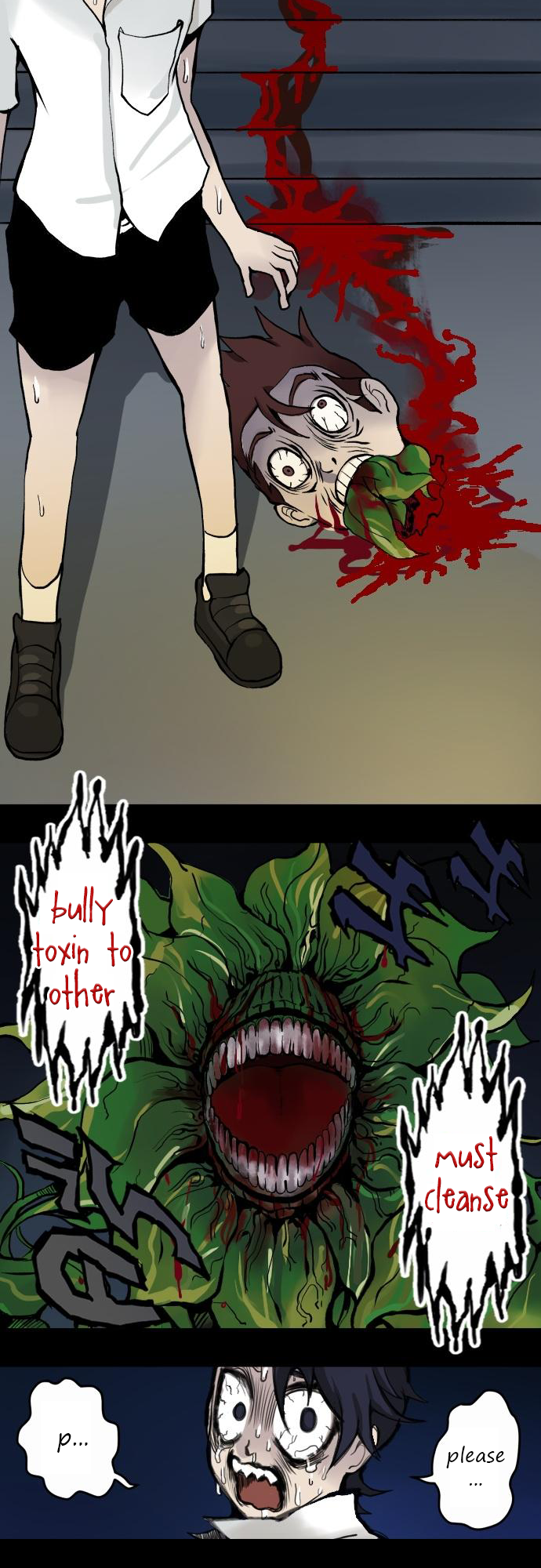 Maze: The After School Horror Story (Web Comic) Golden Pothos (end half) 第8页