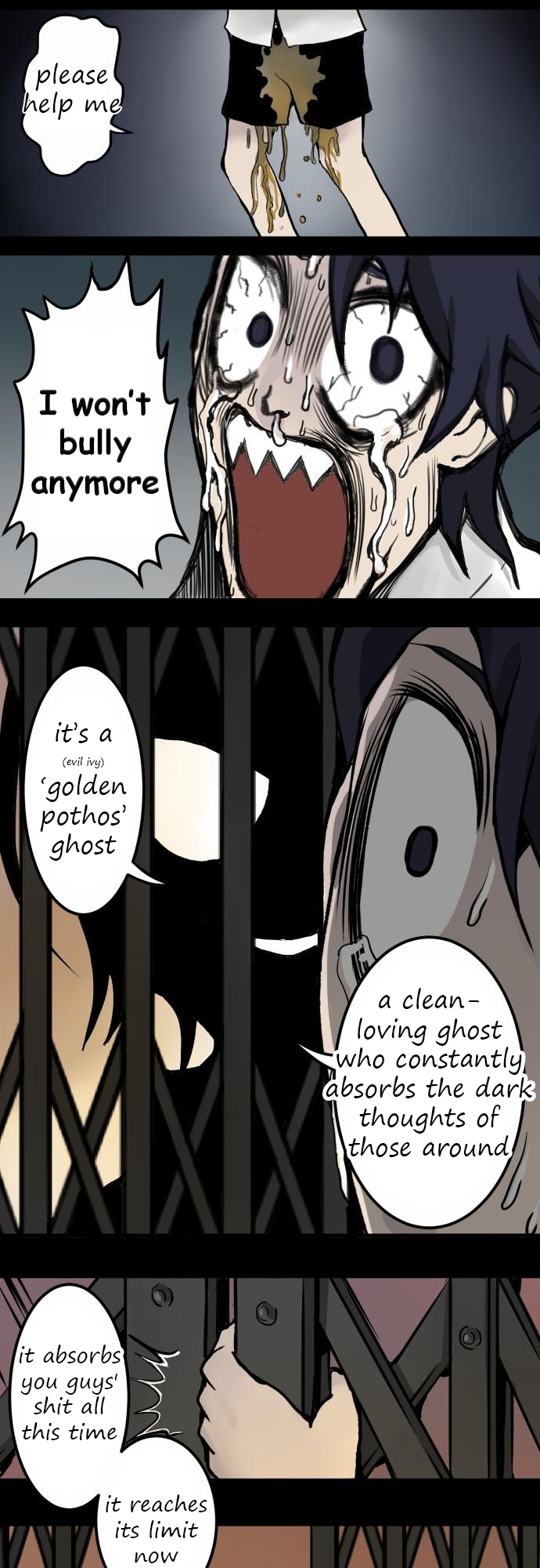 Maze: The After School Horror Story (Web Comic) Golden Pothos (end half) 第9页